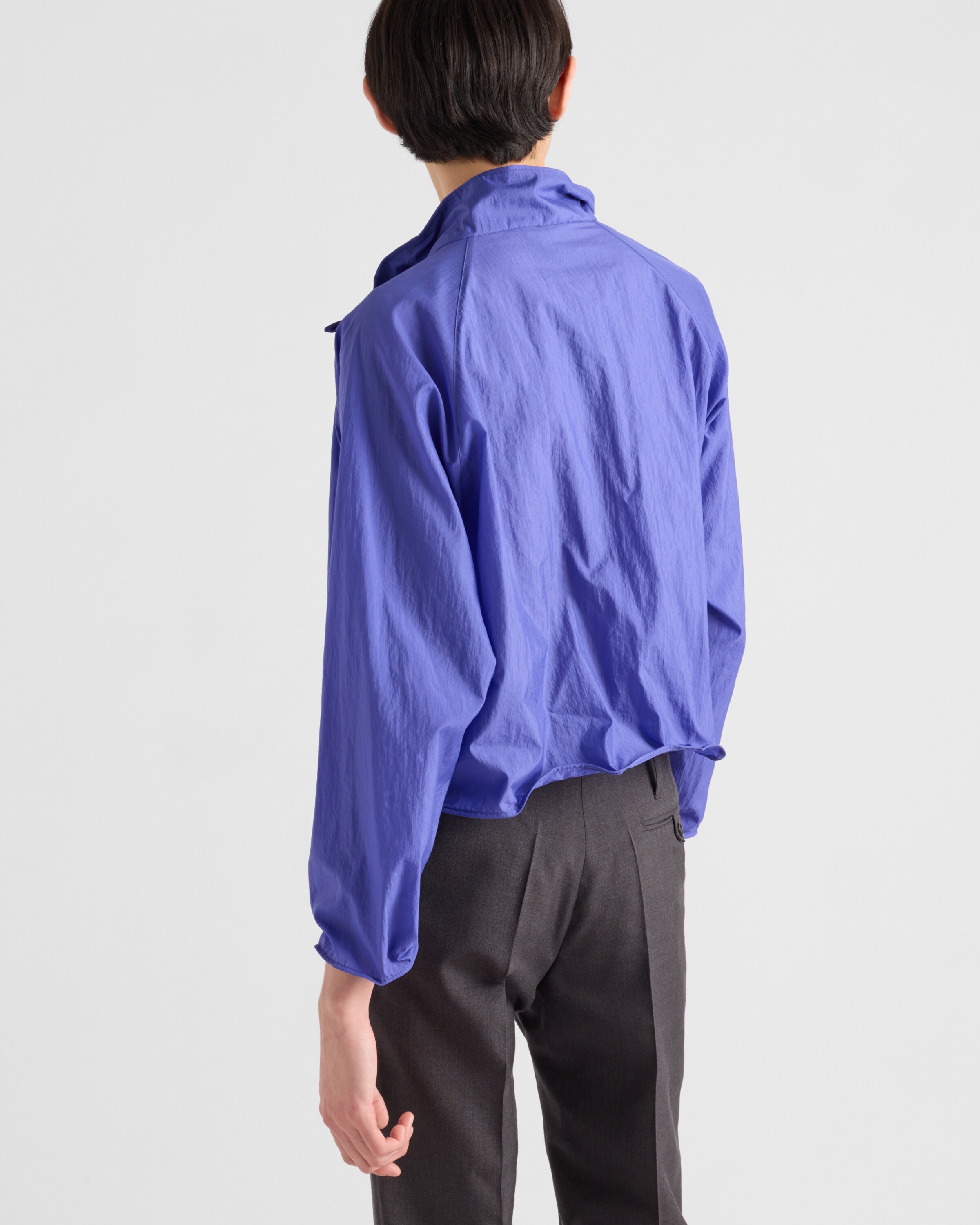 Nylon blouson jacket - 5