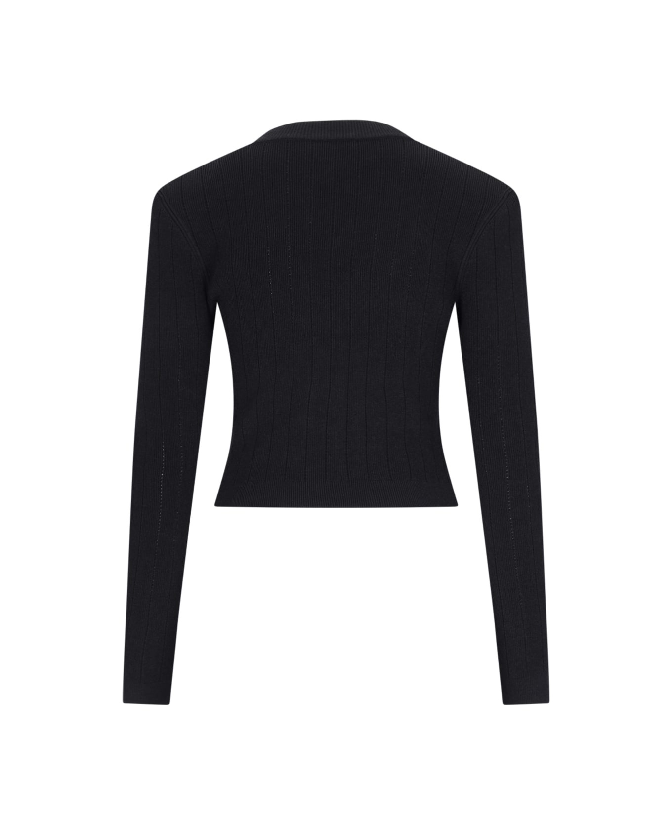 Short Knit Cardigan - 2