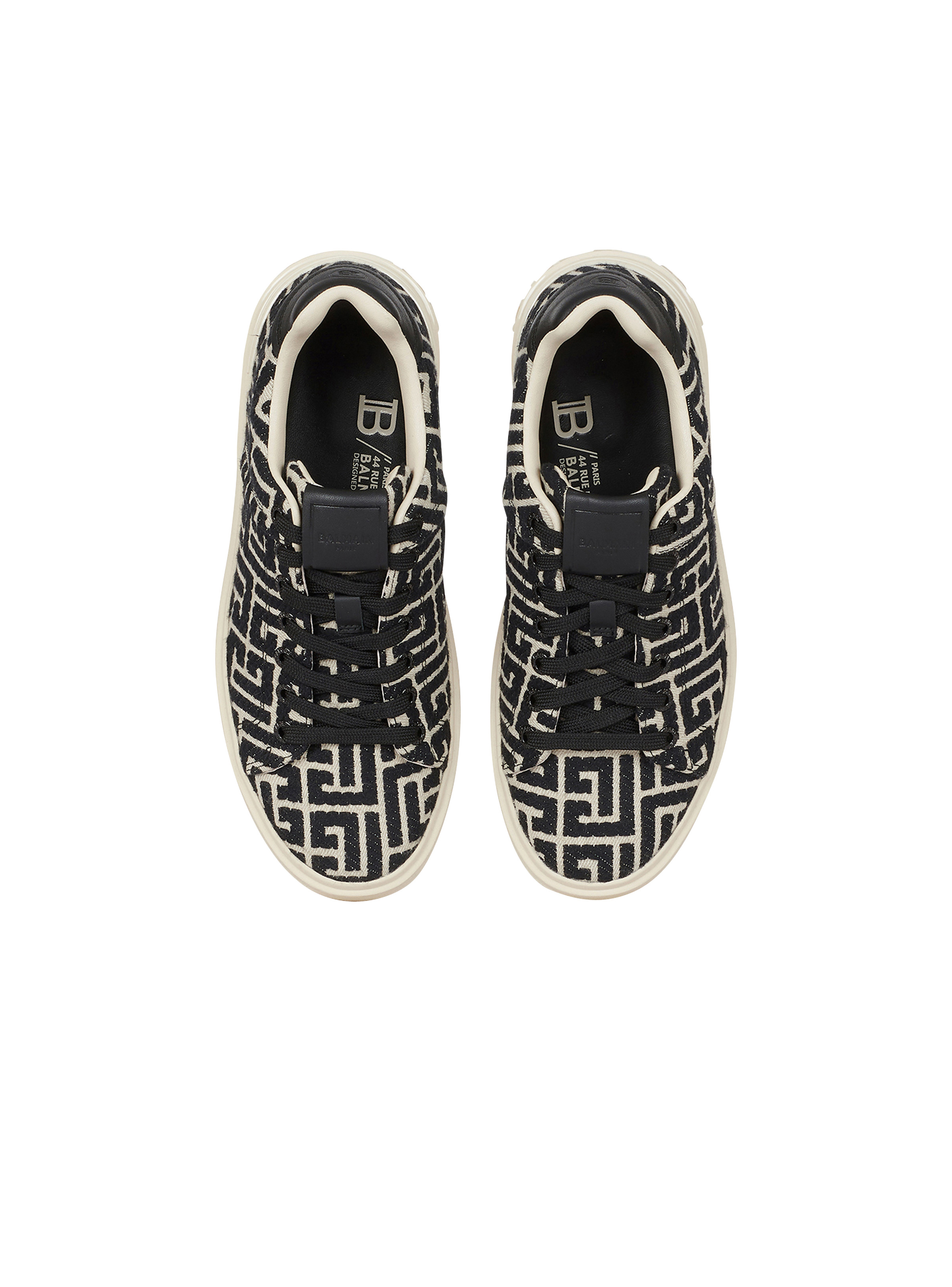 B-Court trainers with jacquard monogram - 3