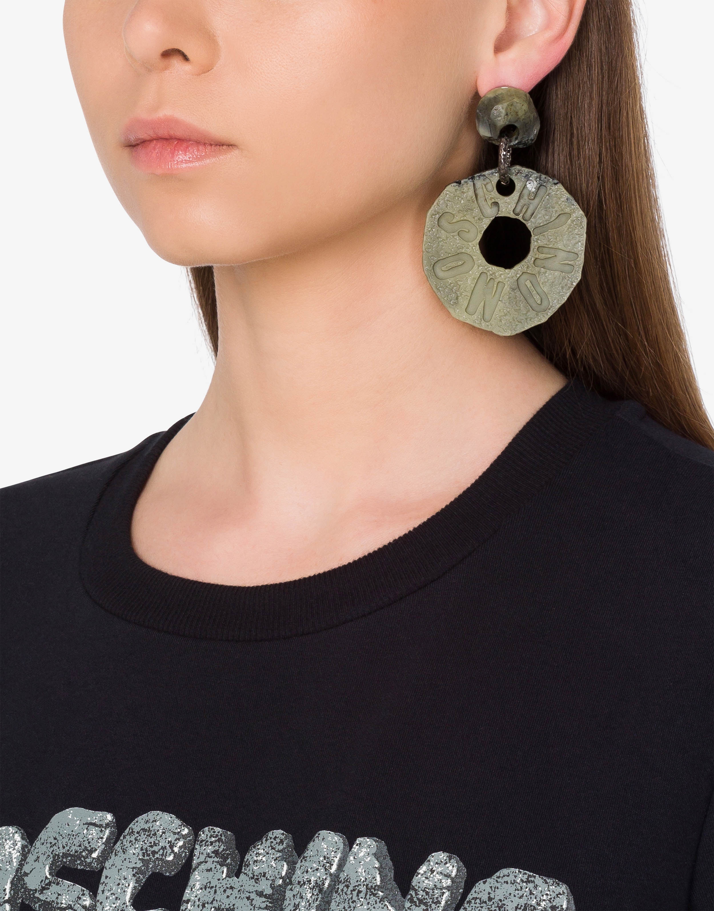 MOSCHINO X THE FLINTSTONES™ DROP EARRINGS - 4