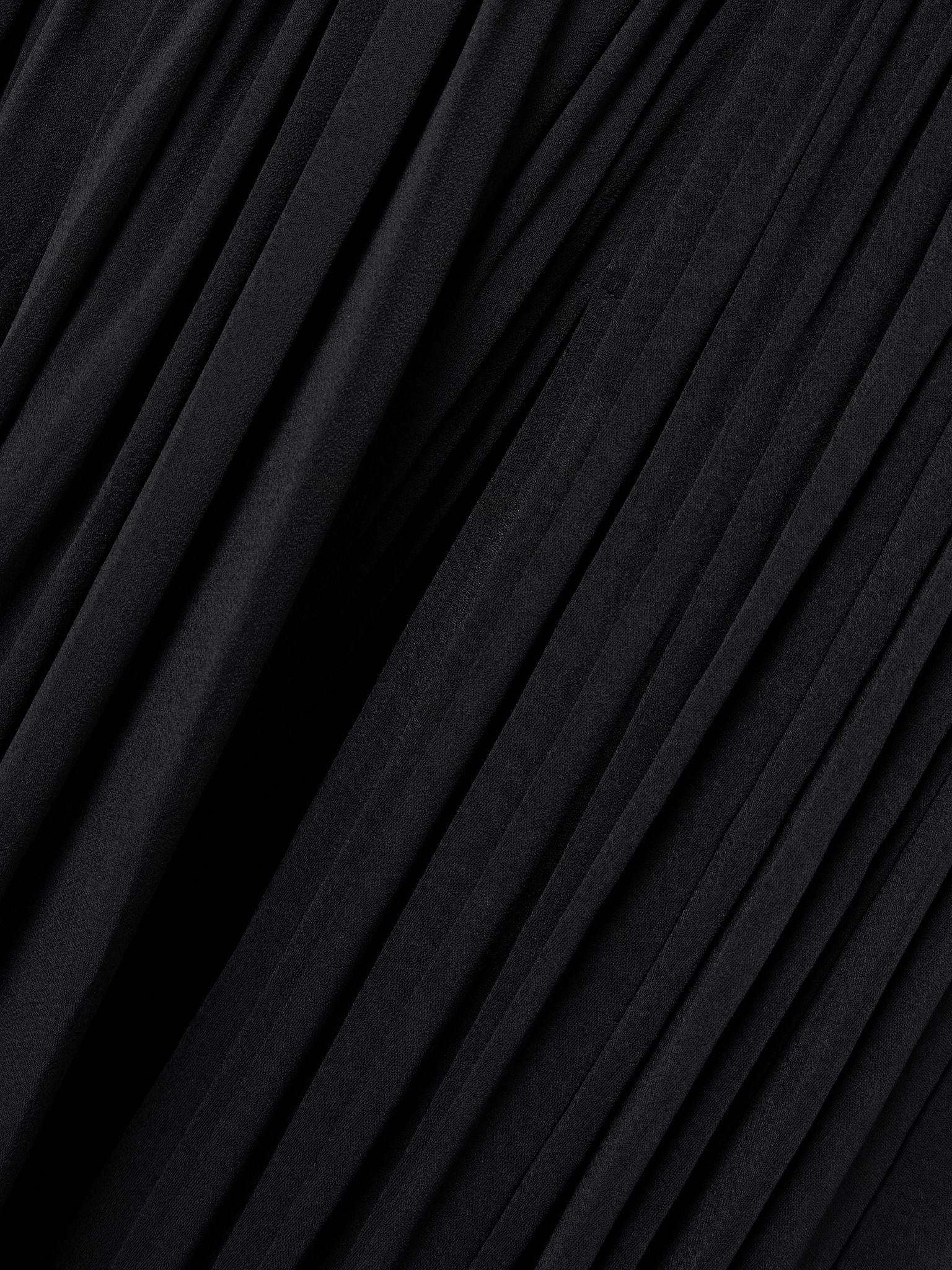 Stretch-jersey maxi dress Black - 4