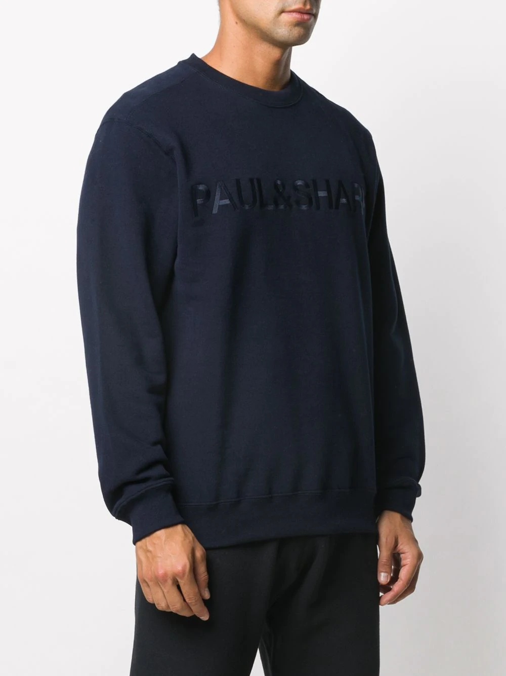 embroidered logo sweatshirt - 3