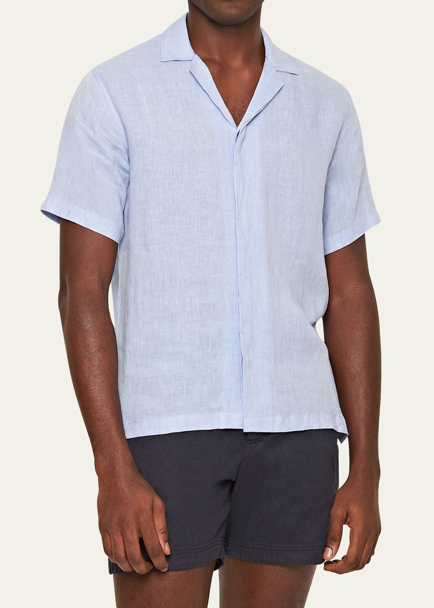 Men's Maitan Linen Button-Down Shirt - 2