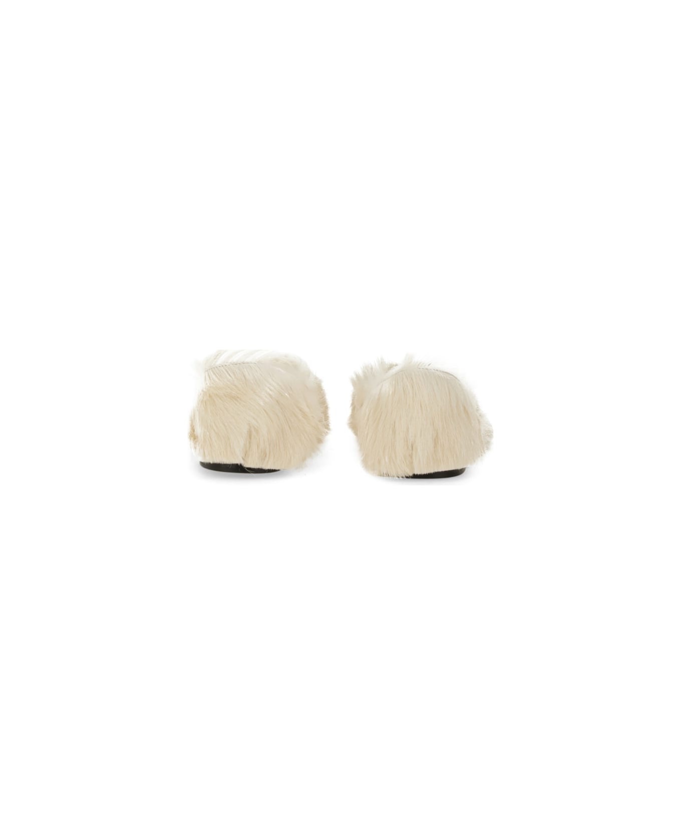 Low Leather Slippers - 4