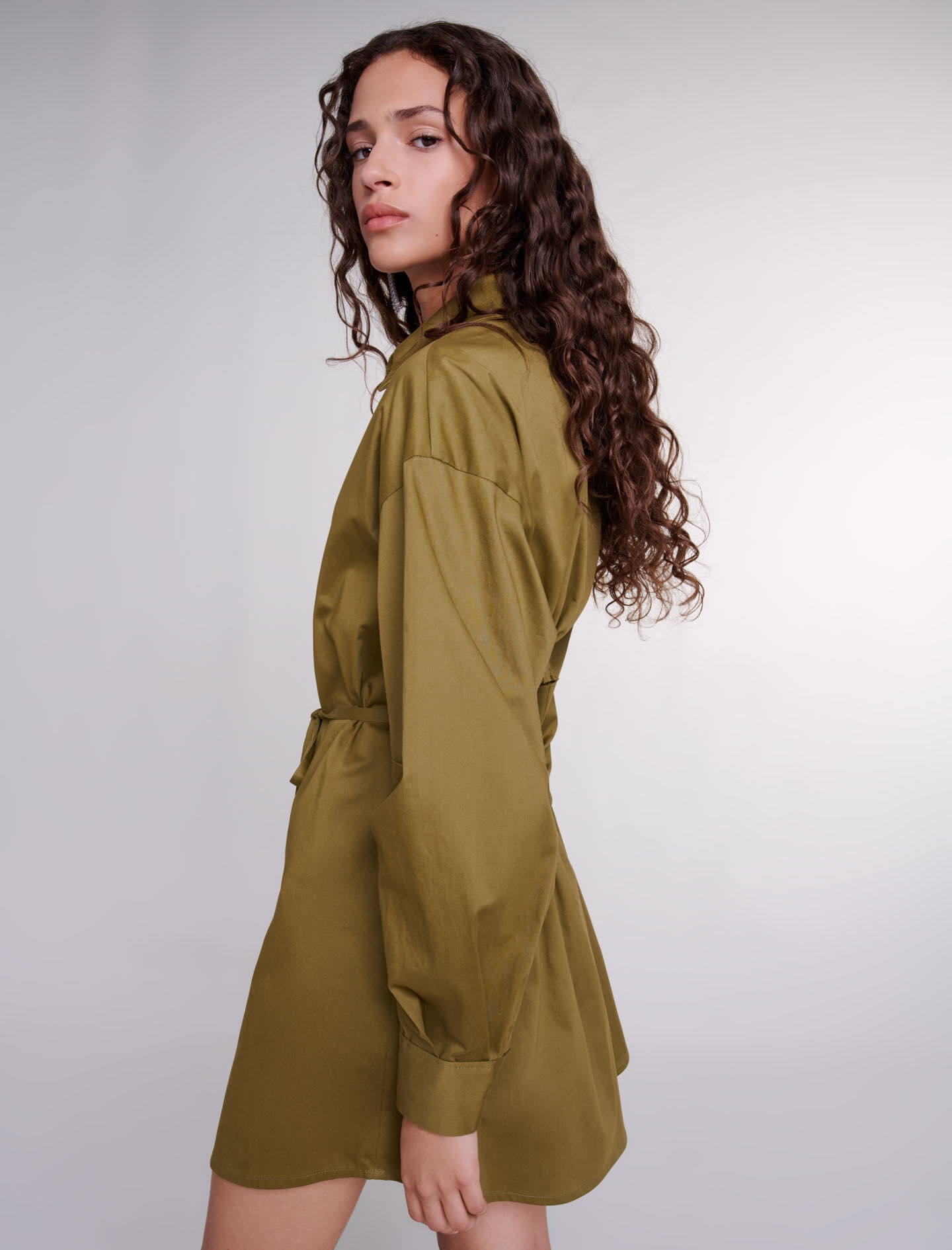 Cutaway wrap dress - 7