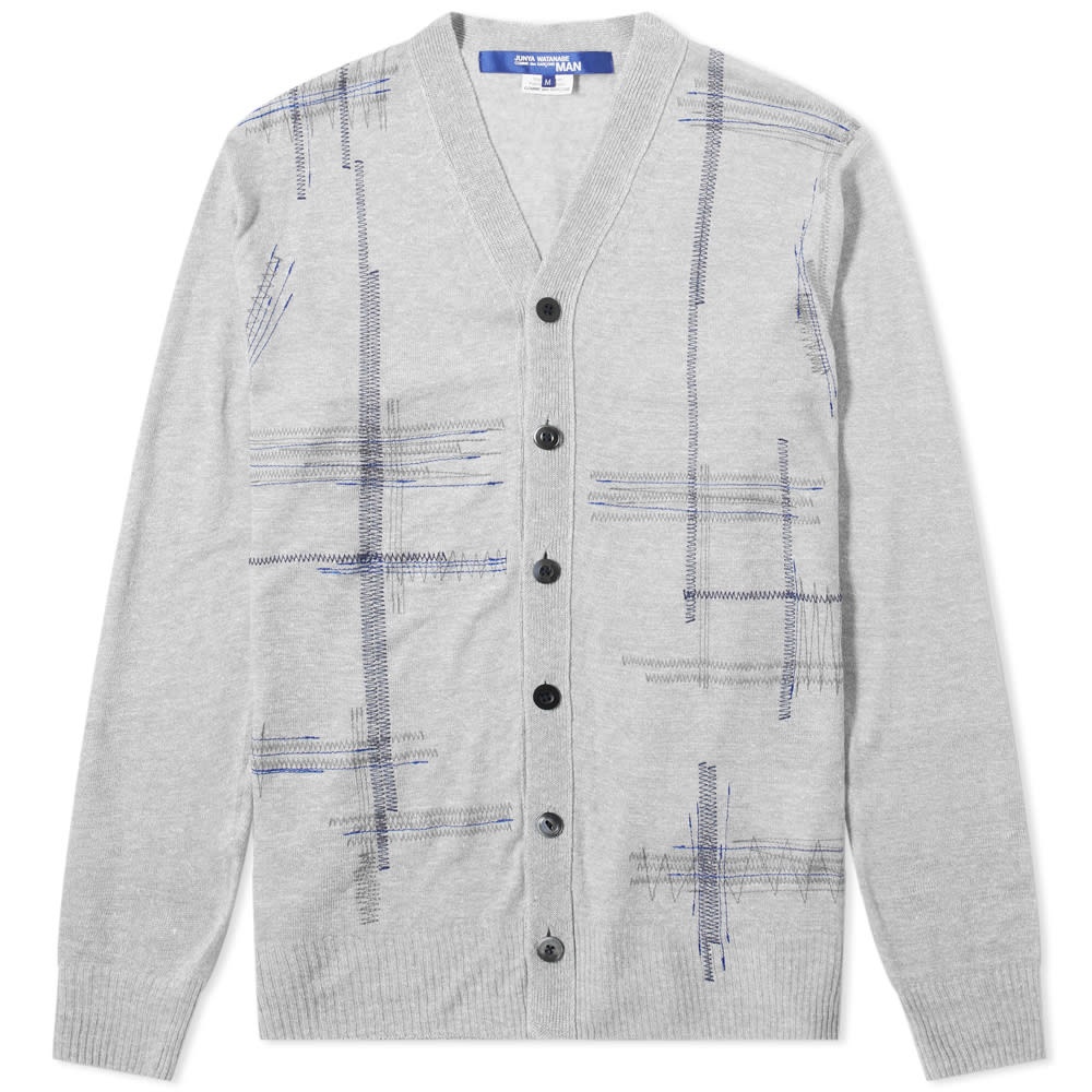 Junya Watanabe MAN Overlock Stitch Cardigan - 1