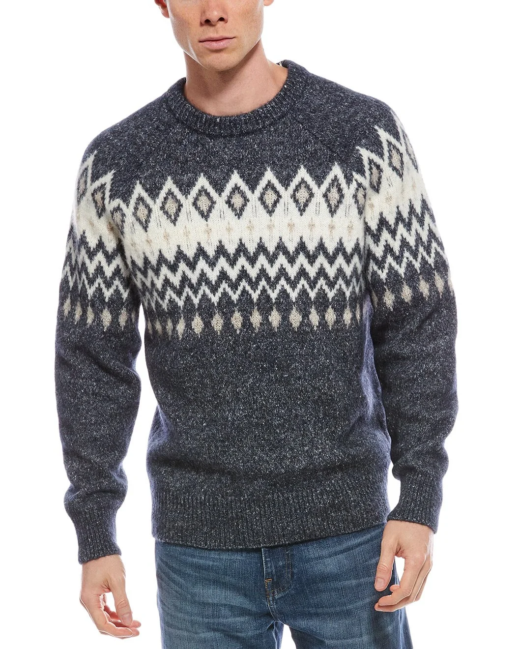 Brunello Cucinelli Alpaca & Wool-Blend Crewneck Sweater - 1