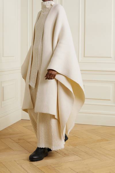 The Row Darfo cashmere-blend cape outlook