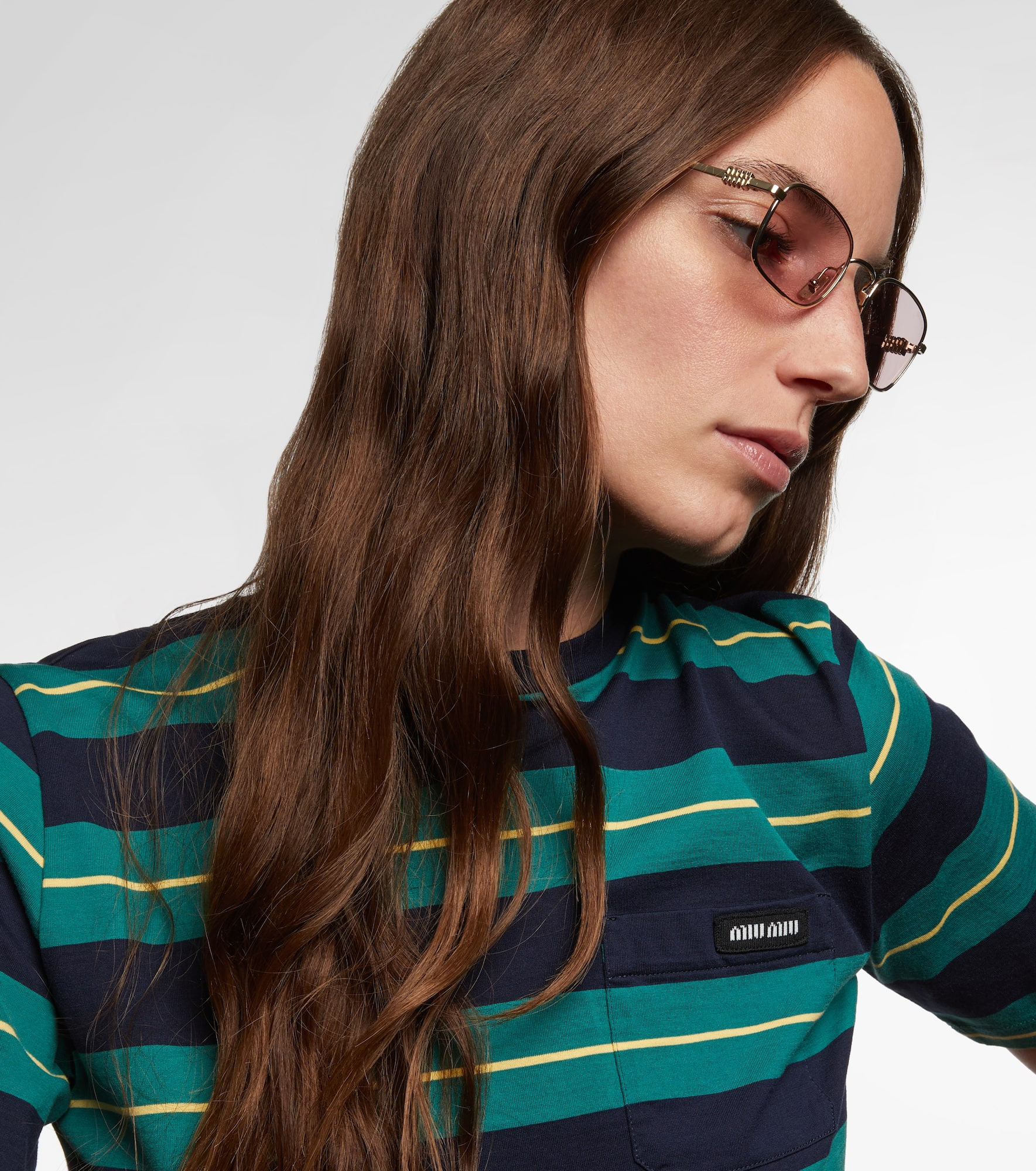 Miu Regard rectangular sunglasses - 6