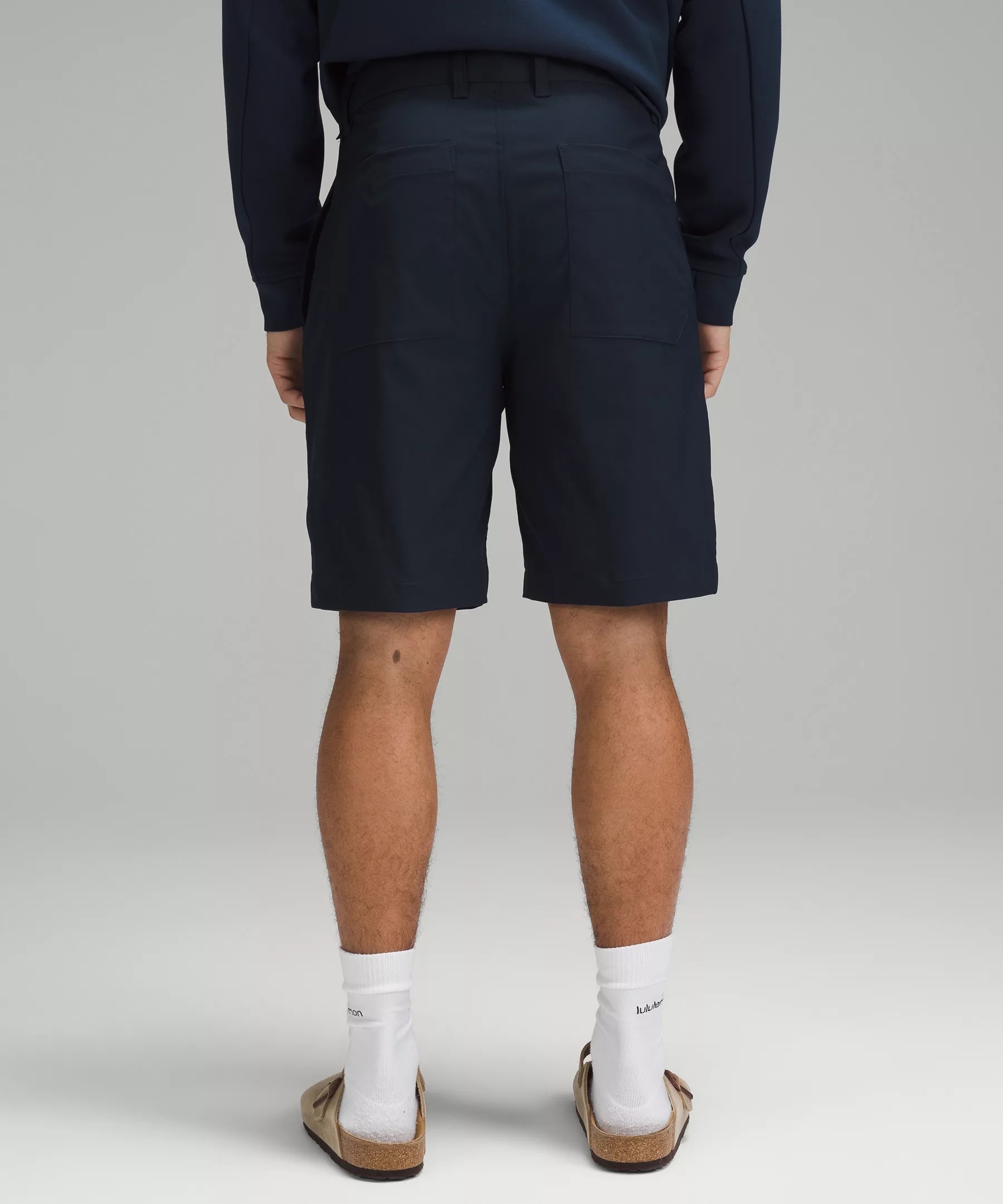 Relaxed-Fit Smooth Twill Short 9" - 3
