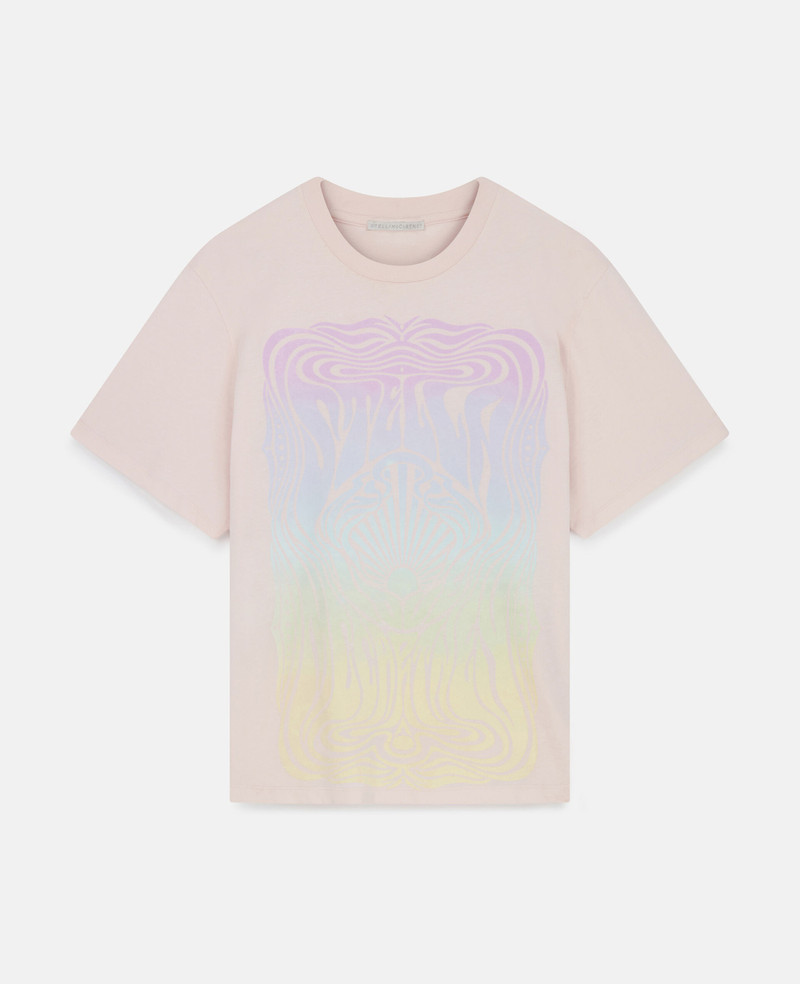Fluid Print T-Shirt 1