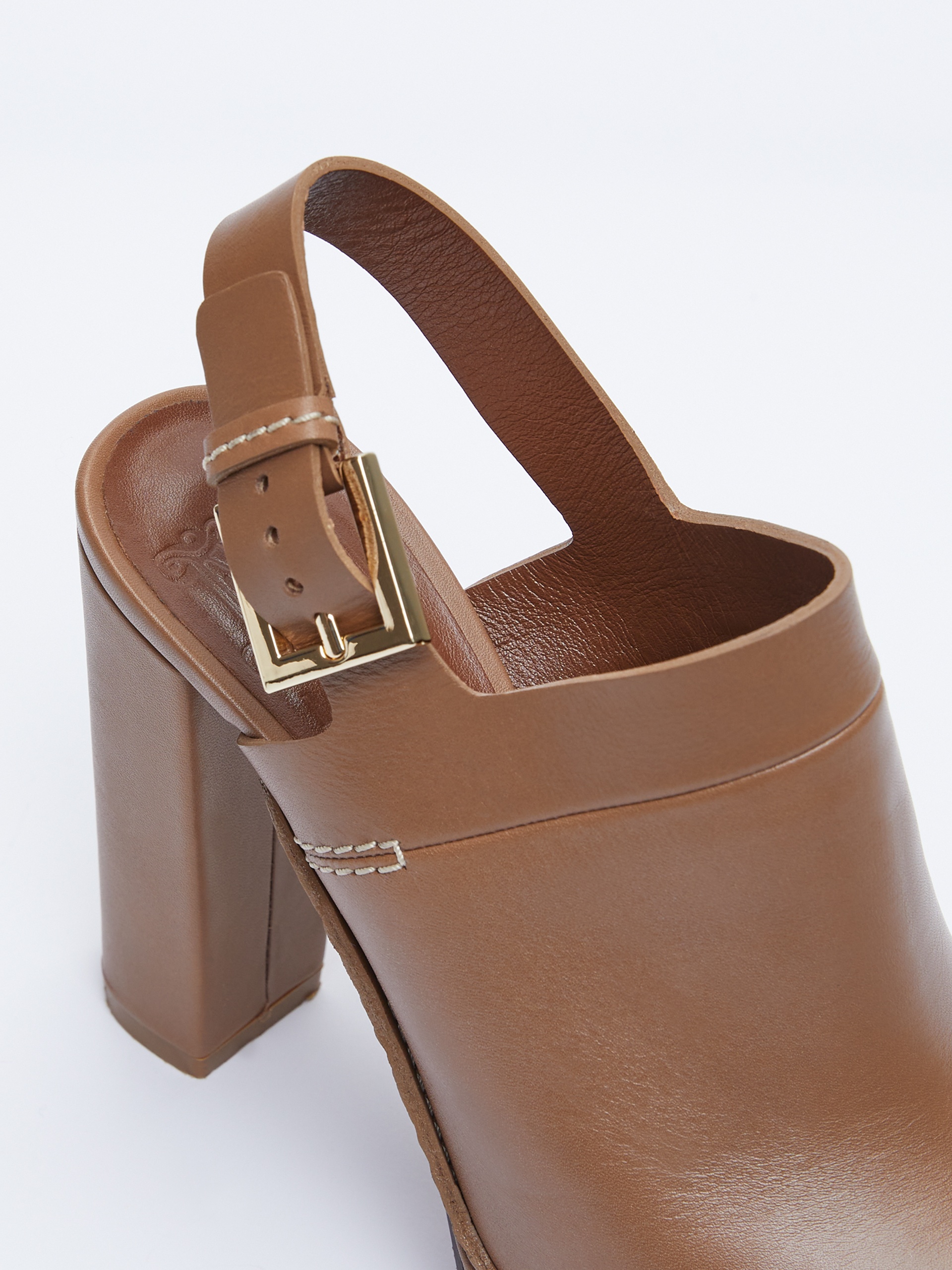 CLOS Leather mules - 5