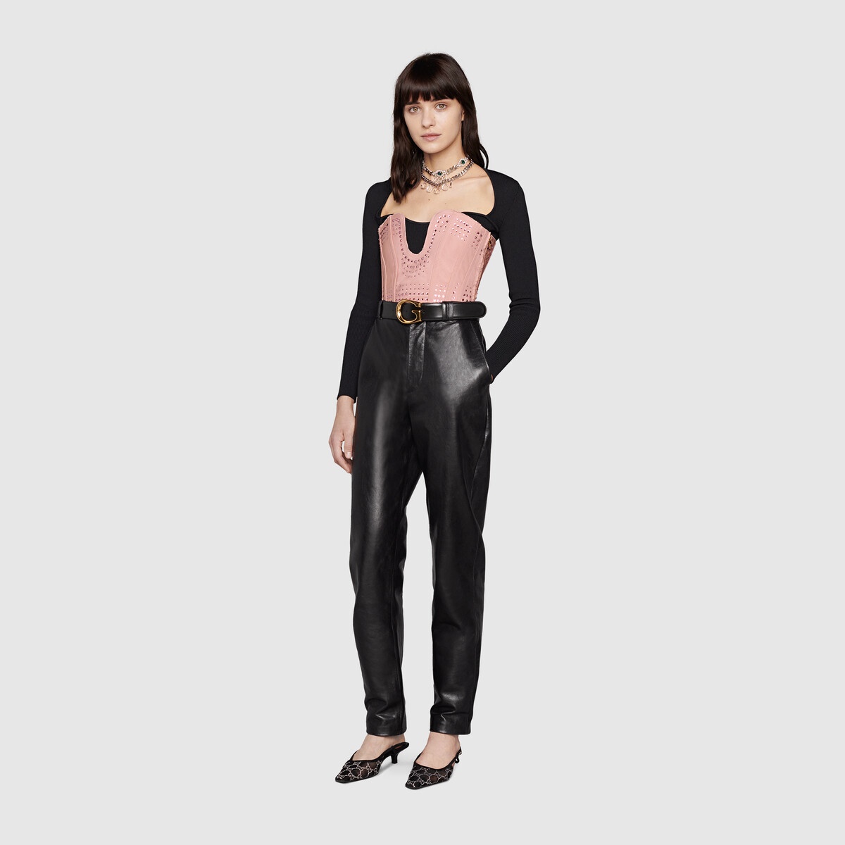 Shiny leather pant - 2