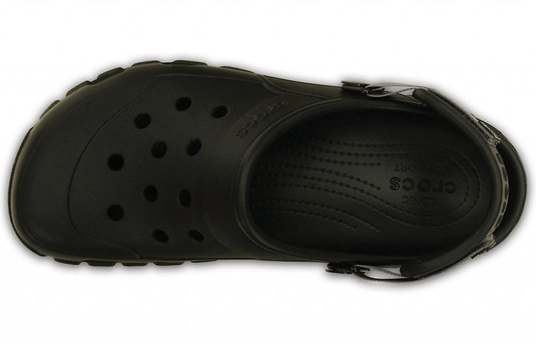 Crocs Cozy Non-Slip Sports Unisex Black Sandals 202651-02S - 4