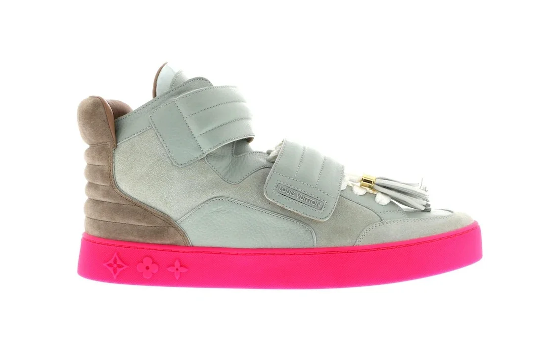 Louis Vuitton Jaspers Kanye Patchwork Zen Grey Pink - 1