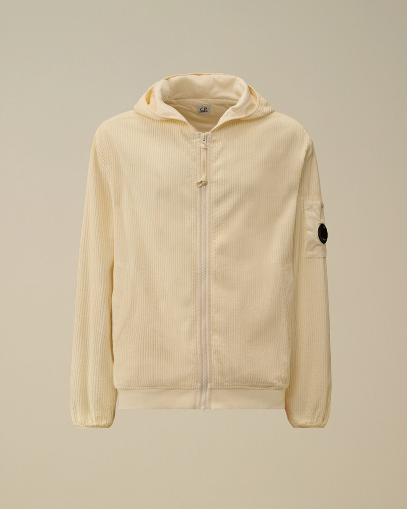 Corduroy 350 Full Zip Hooded Sweatshirt 1