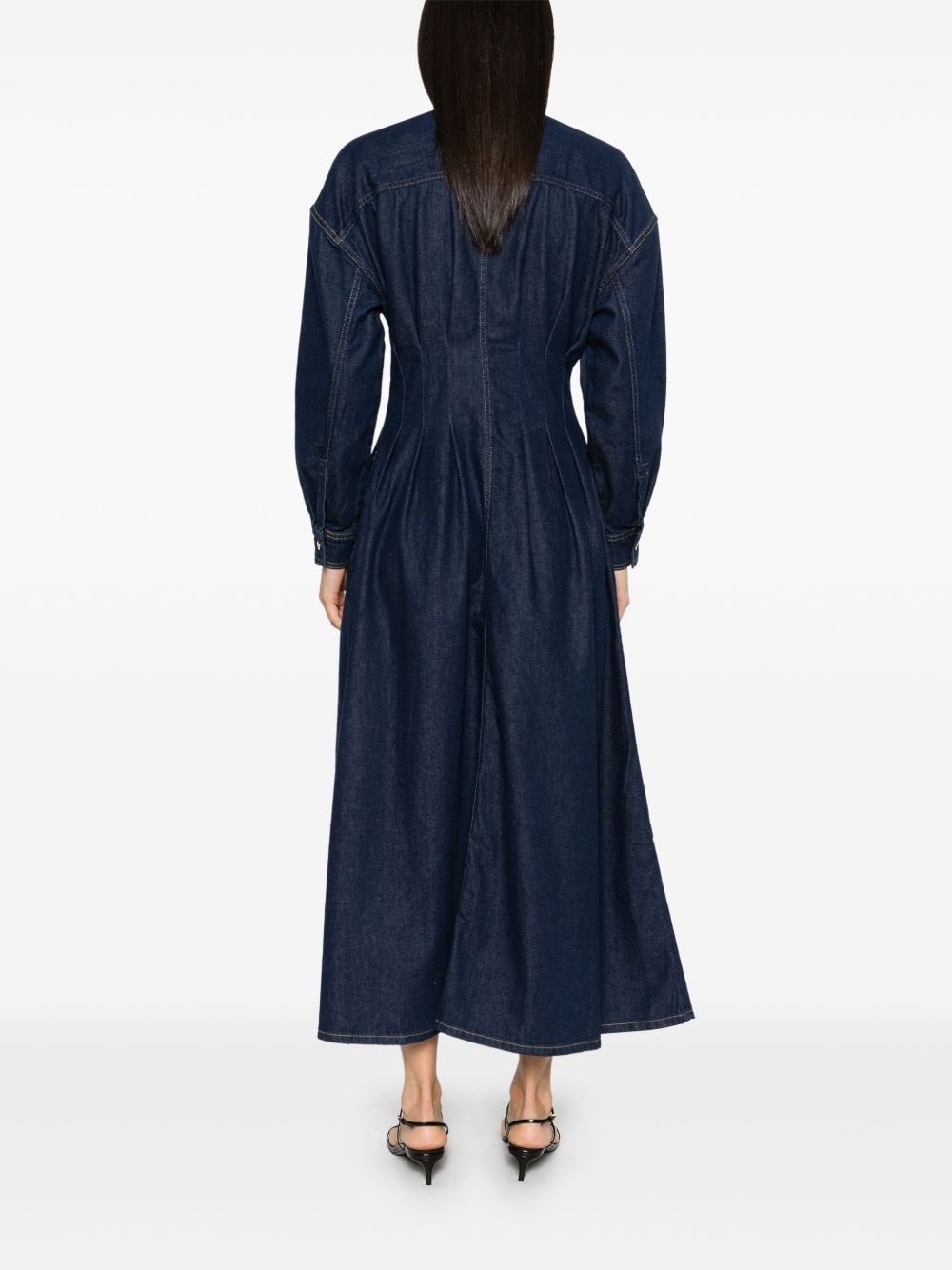 Nipped maxi dress - 4
