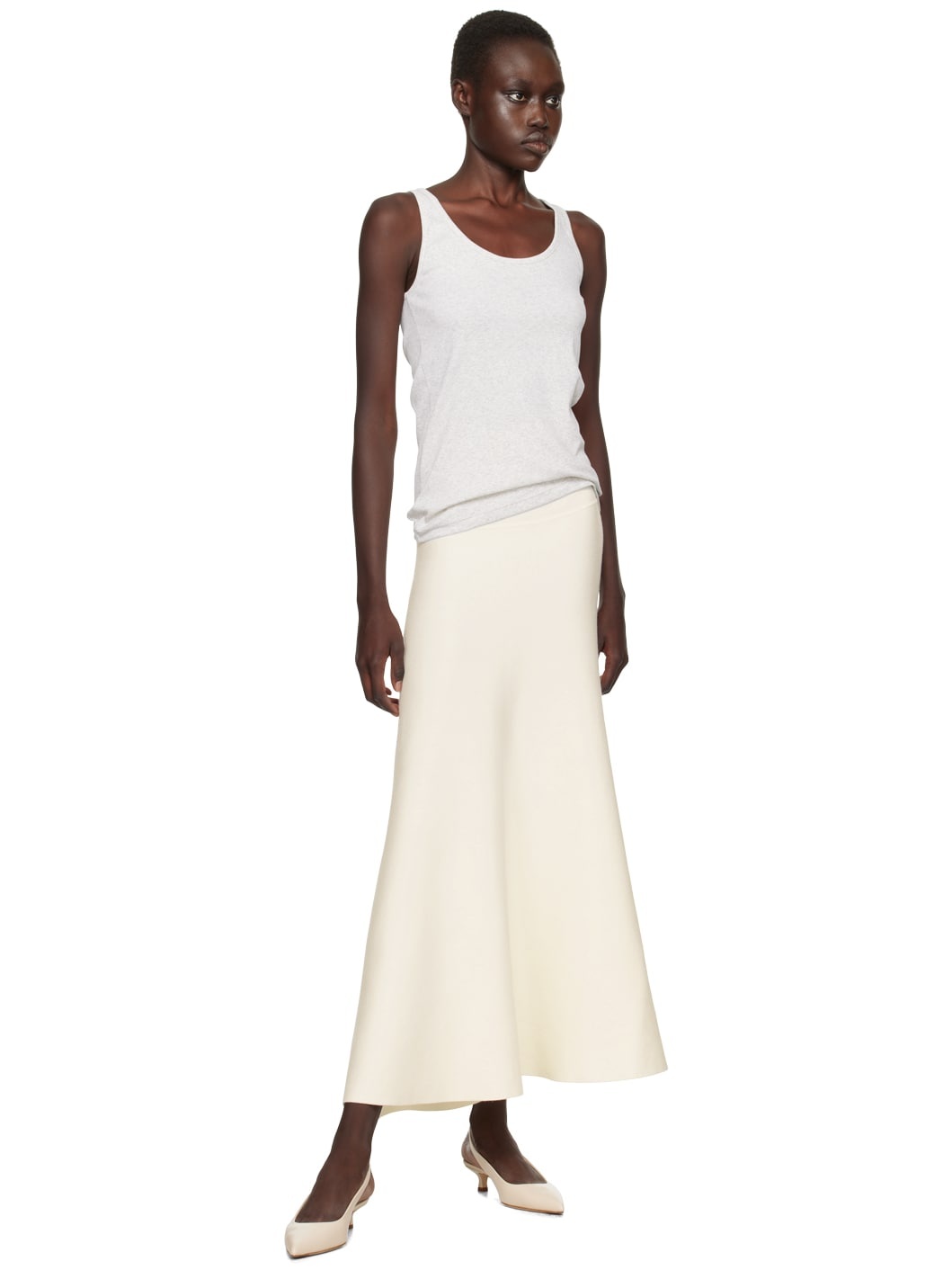Off-White Gabrielle Midi Skirt - 4