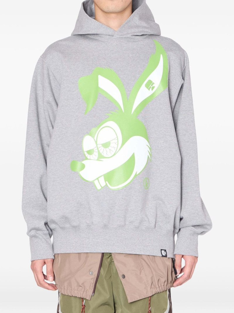 rabbit-graphic hoodie 1