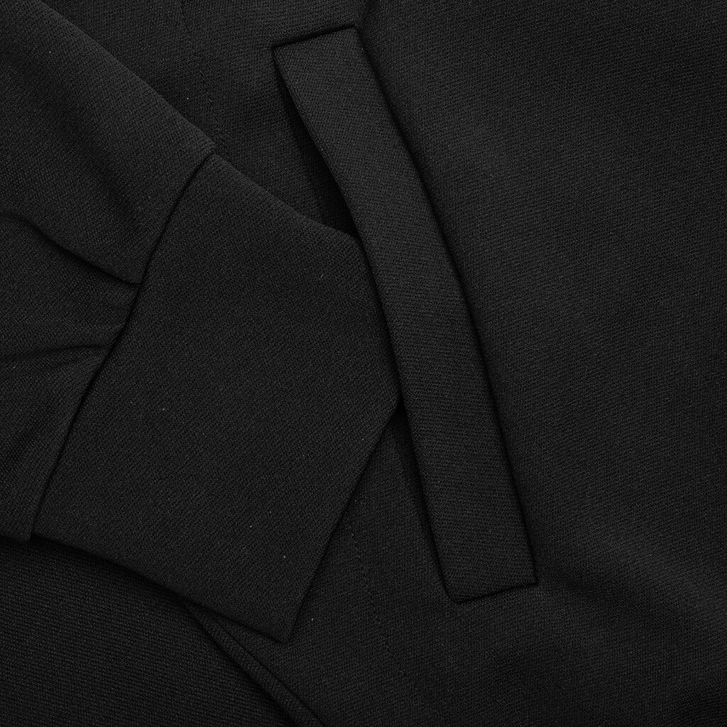 COMME DES GARCONS PLAY X THE ARTIST INVADER FULL-ZIP HOODIE - BLACK - 3