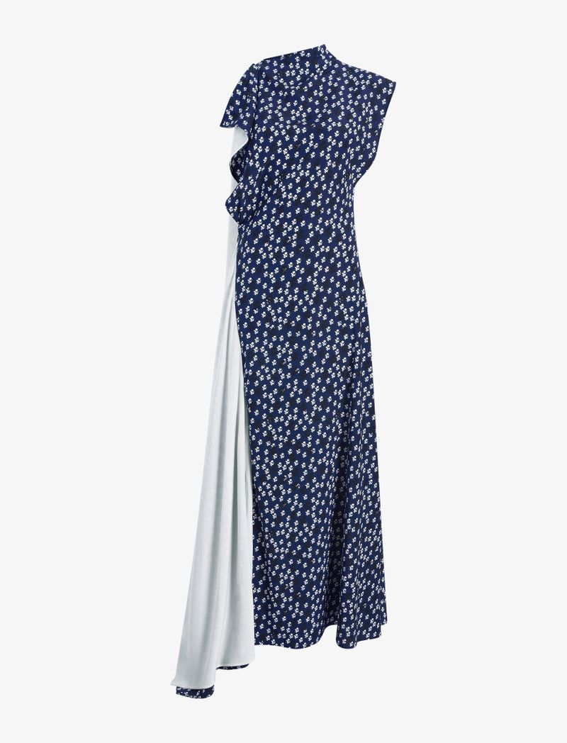 Devyn Dress in Printed Silk Viscose - 1