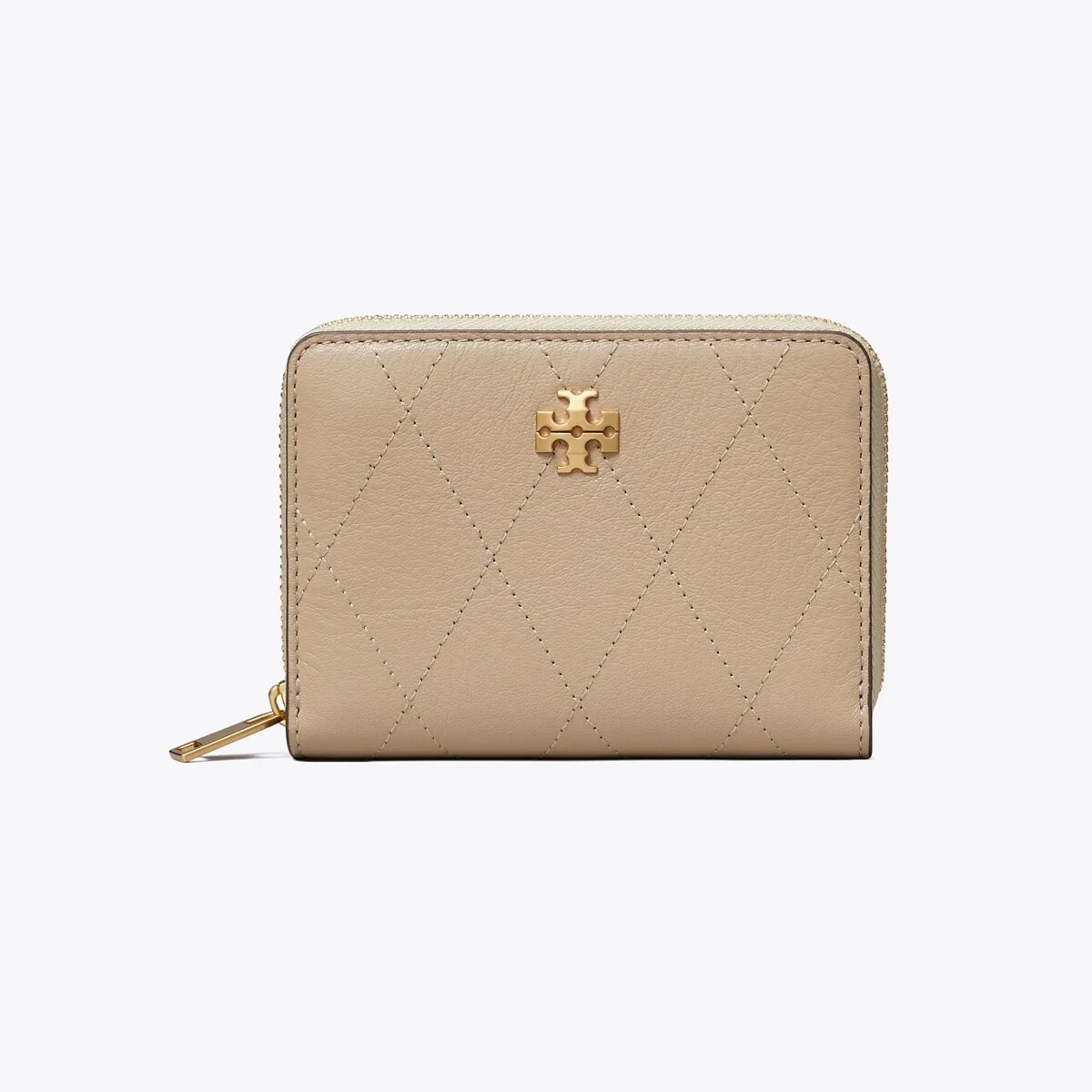 Small Charlie Quilted Zip-Around Wallet - 1