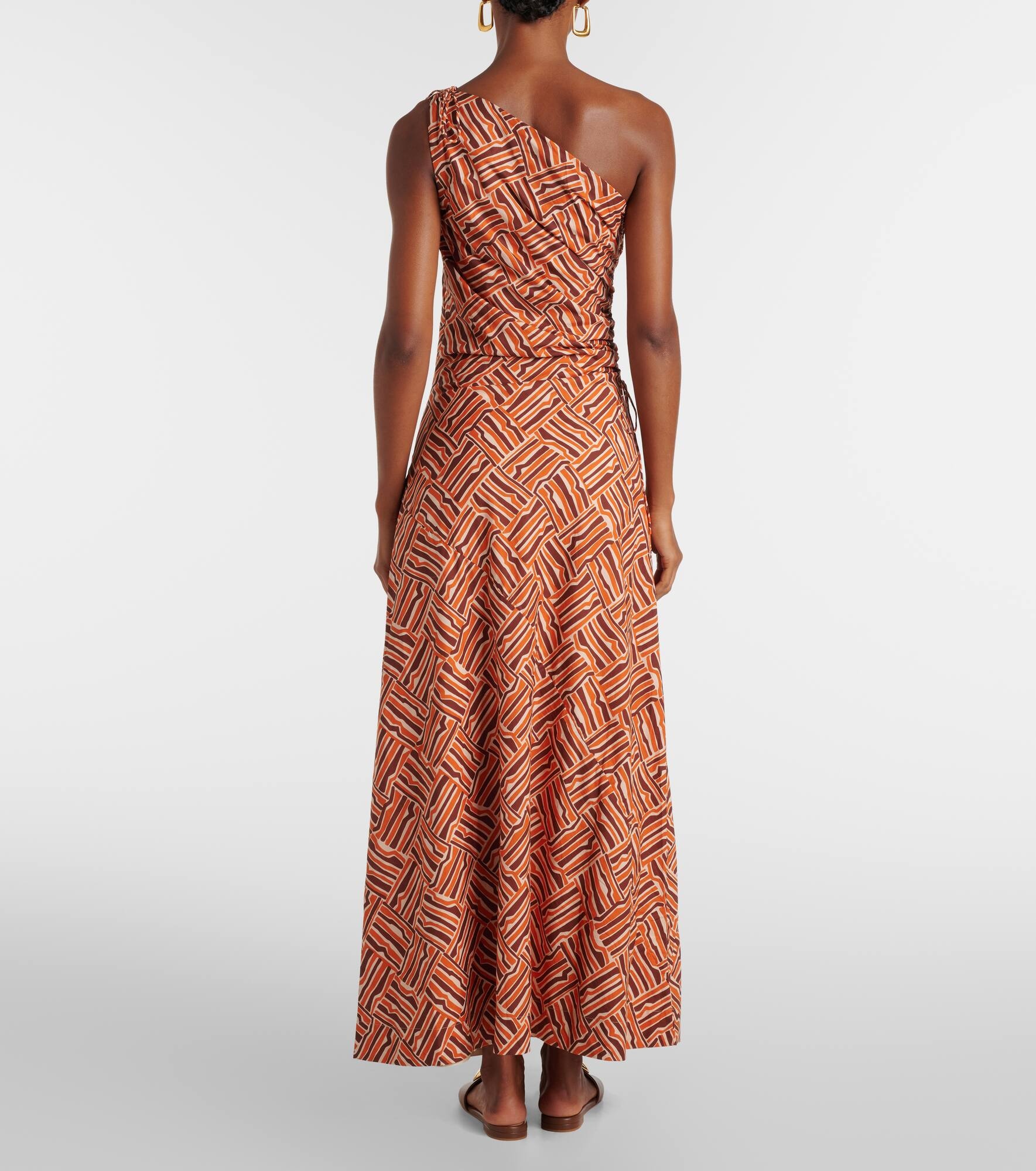 Alskar striped cotton poplin maxi dress - 3