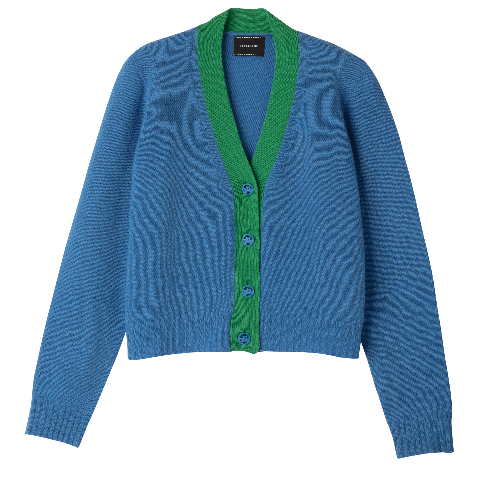 Fall-Winter 2023 Collection Cardigan Cobalt/Lawn - OTHER - 1