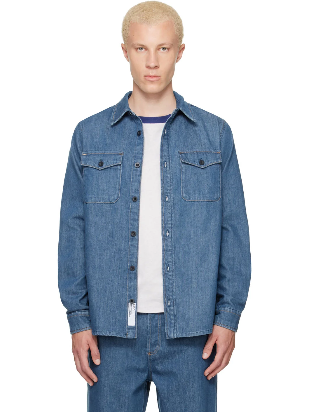 Blue 'Surchemise' Denim Shirt - 1