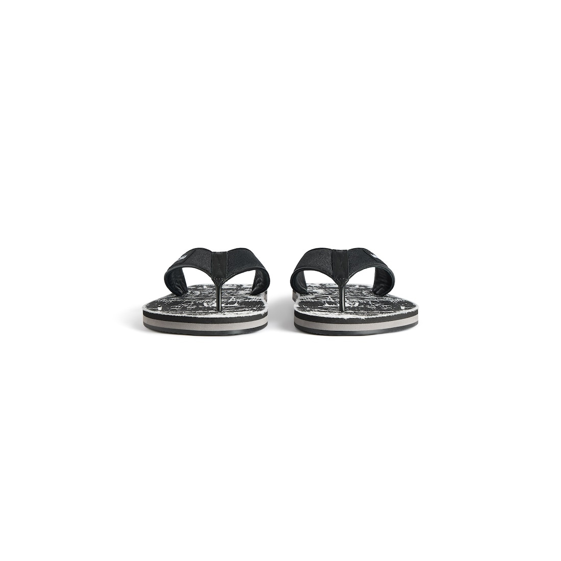 Men's Sunset Thong Flat in Black - 3
