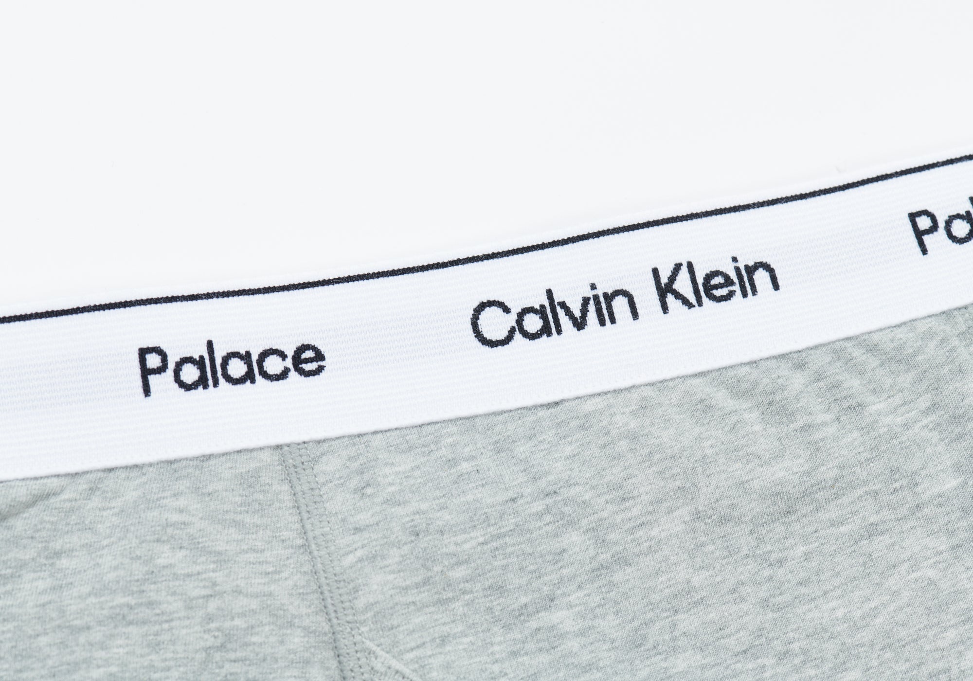 CK1 PALACE TRUNKS 3PK CLASSIC WHITE / LIGHT GREY HEATHER / BLACK - 6