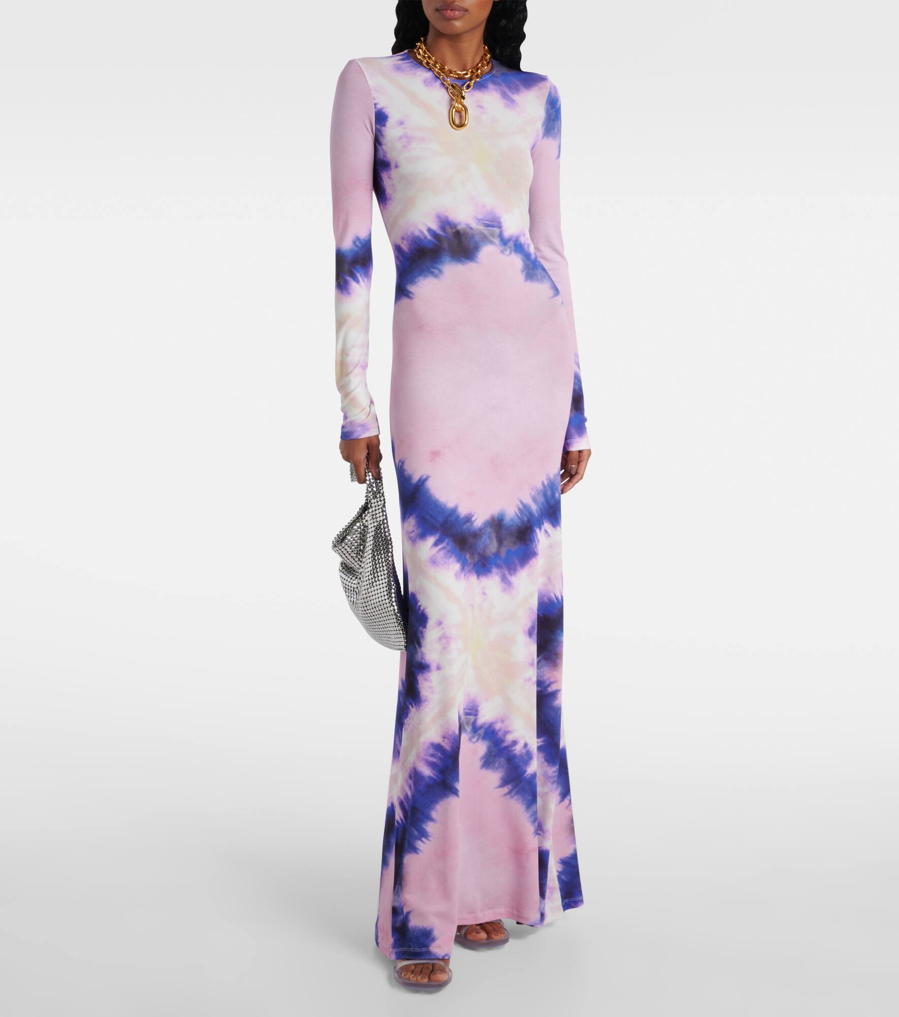 Dyed maxi dress - 2