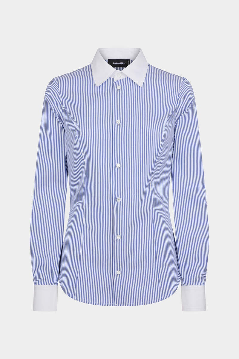 STRIPES COTTON TENNIS SHIRT 1
