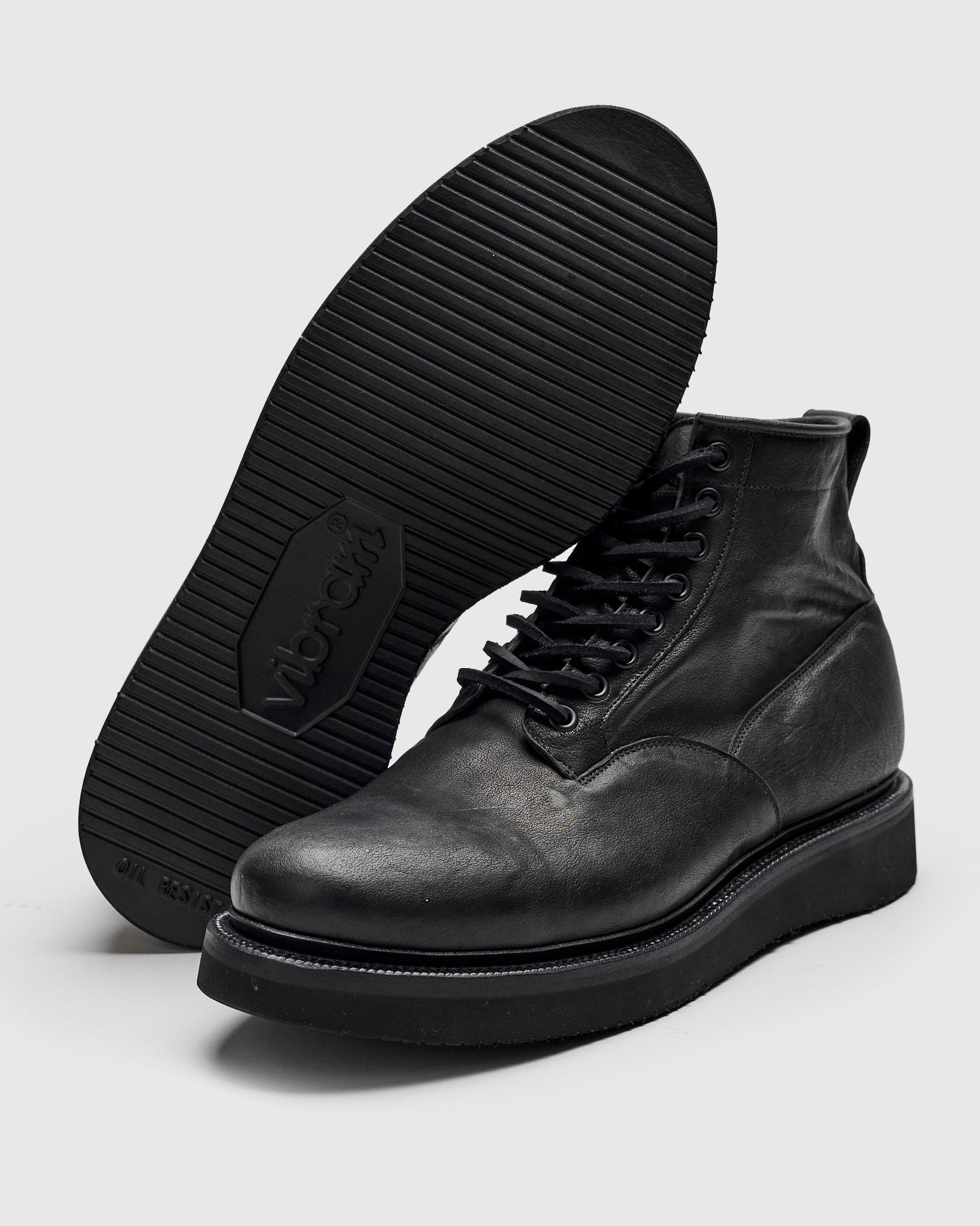 Scout Boot 2030 in Nero Washed Kangaroo - 2