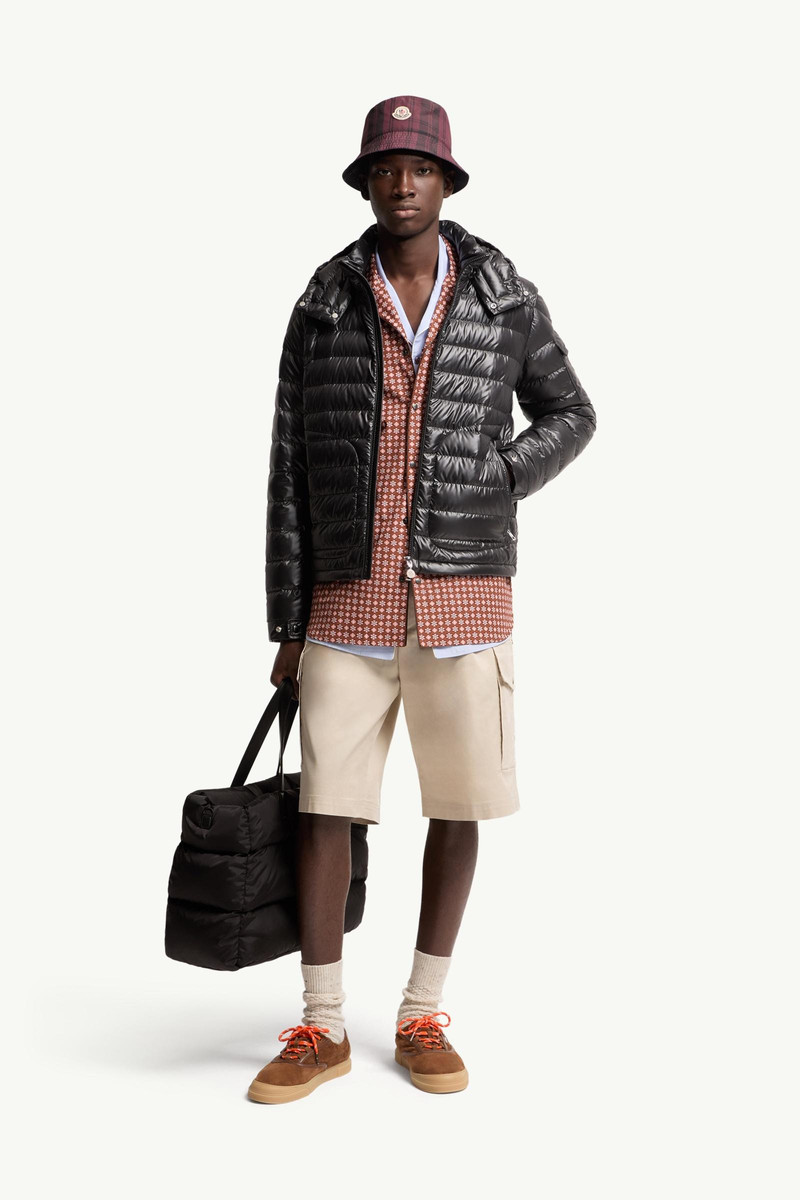 Moncler Lauros Hooded Short Down Jacket outlook