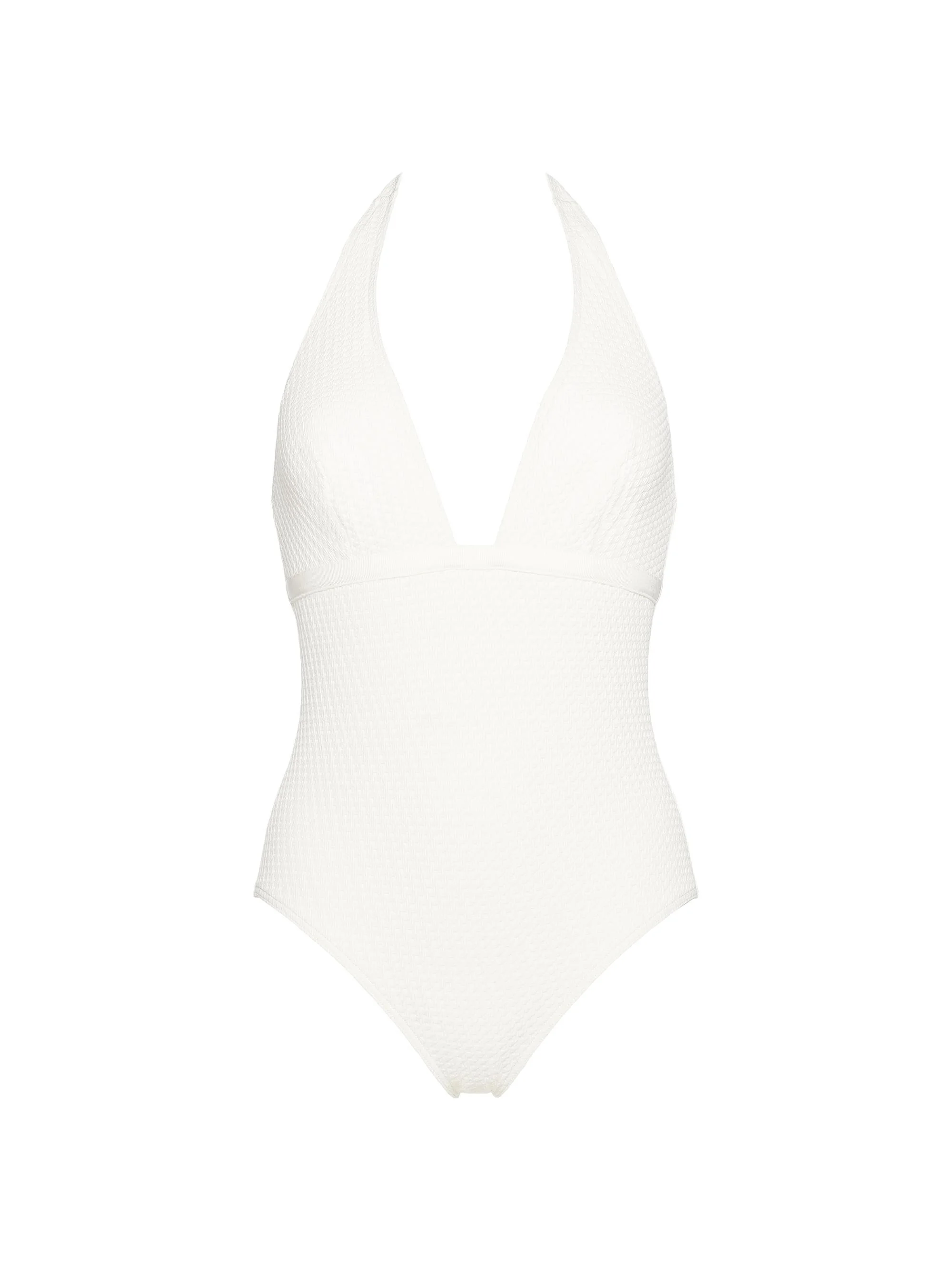 Women's Paillette One-Piece Swimsuit - Sable Fin - 1