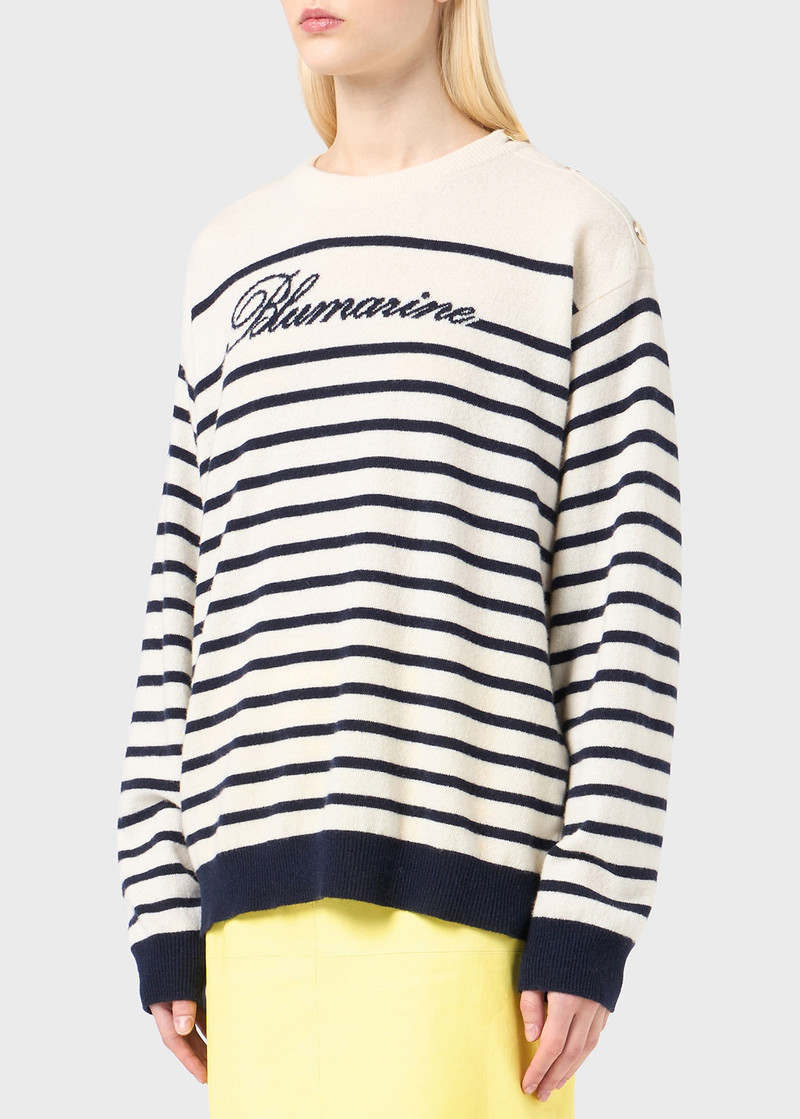 WOOL MARINIÈRE WITH LOGO 5