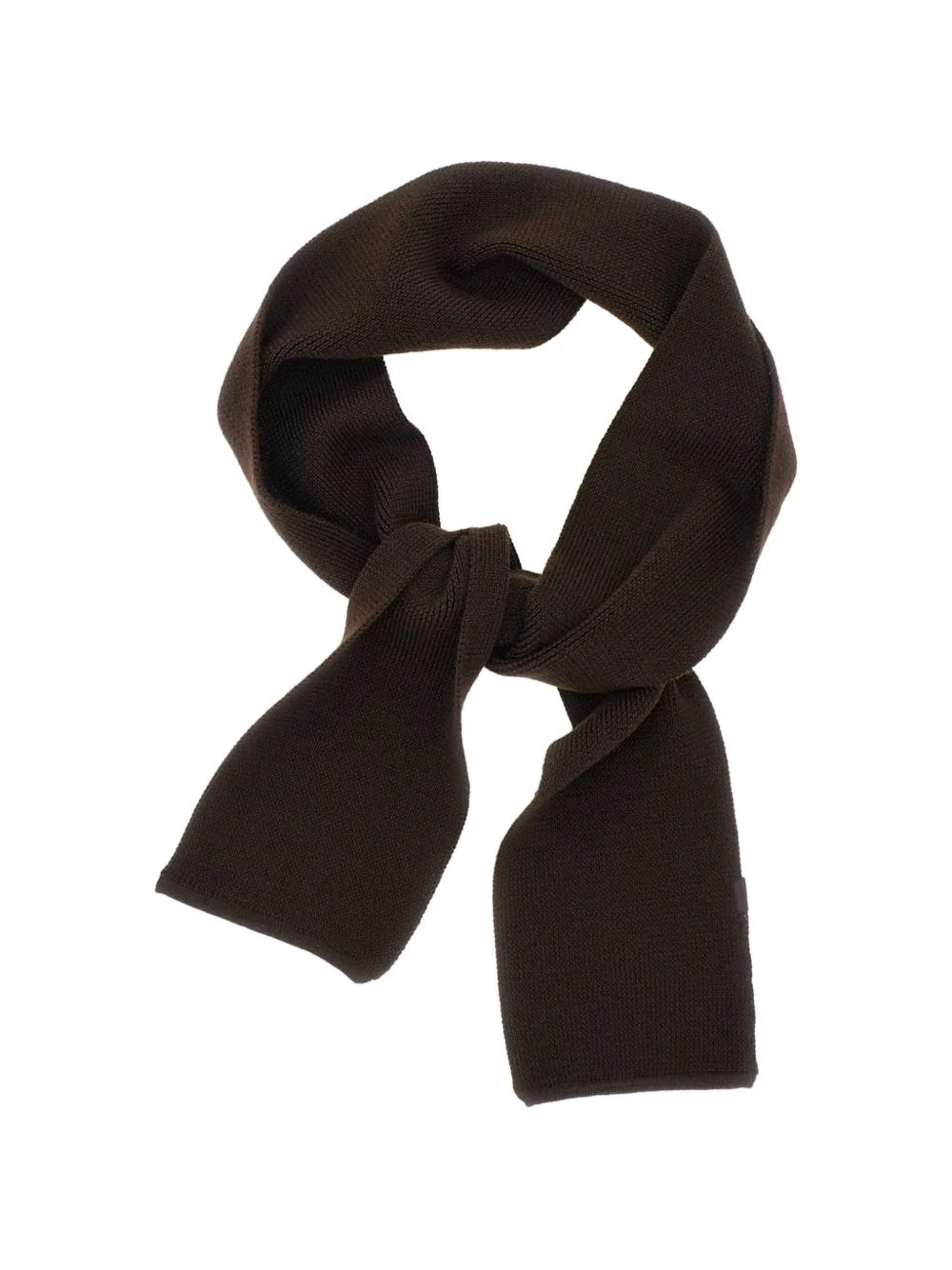 Off-Race knitted wool scarf - 1