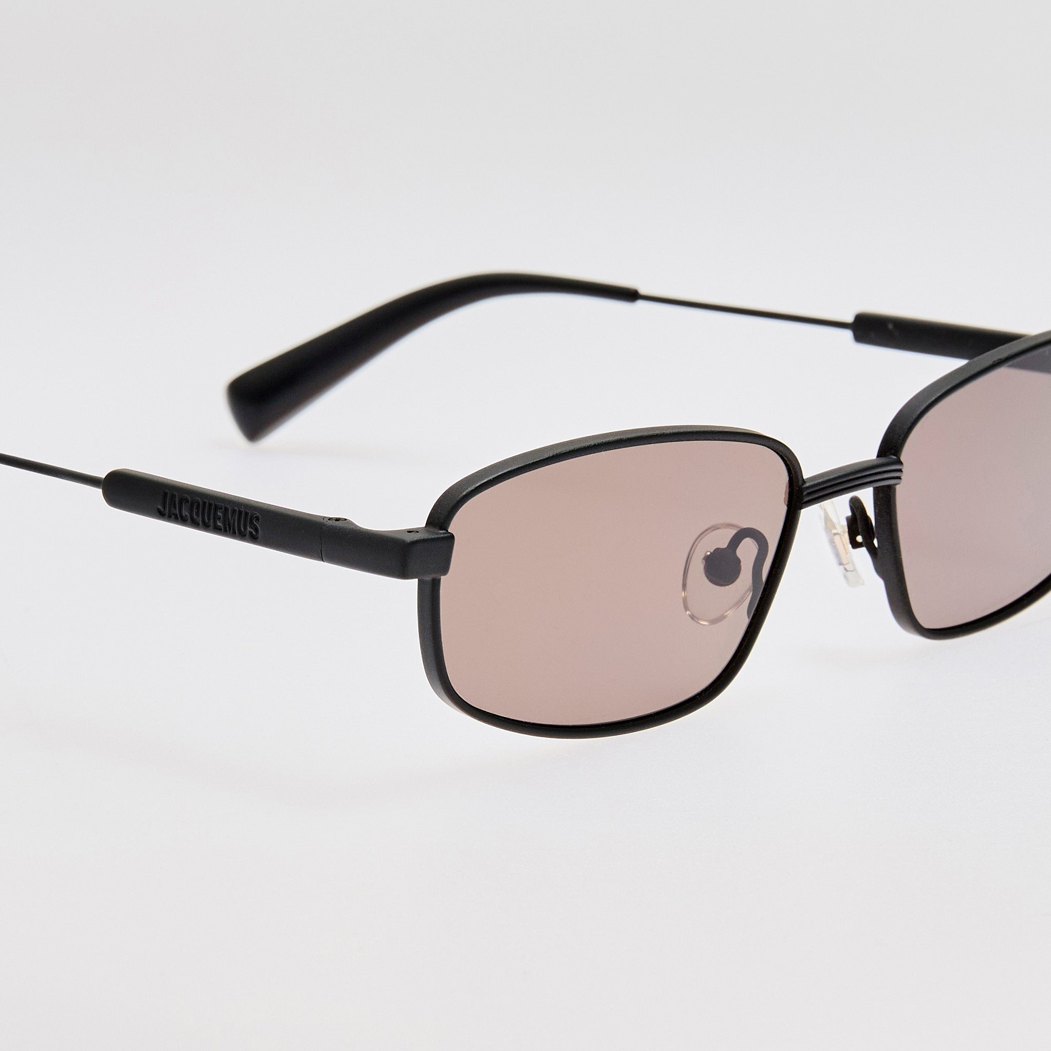 Sera Sunglasses in Metallic Black - 5
