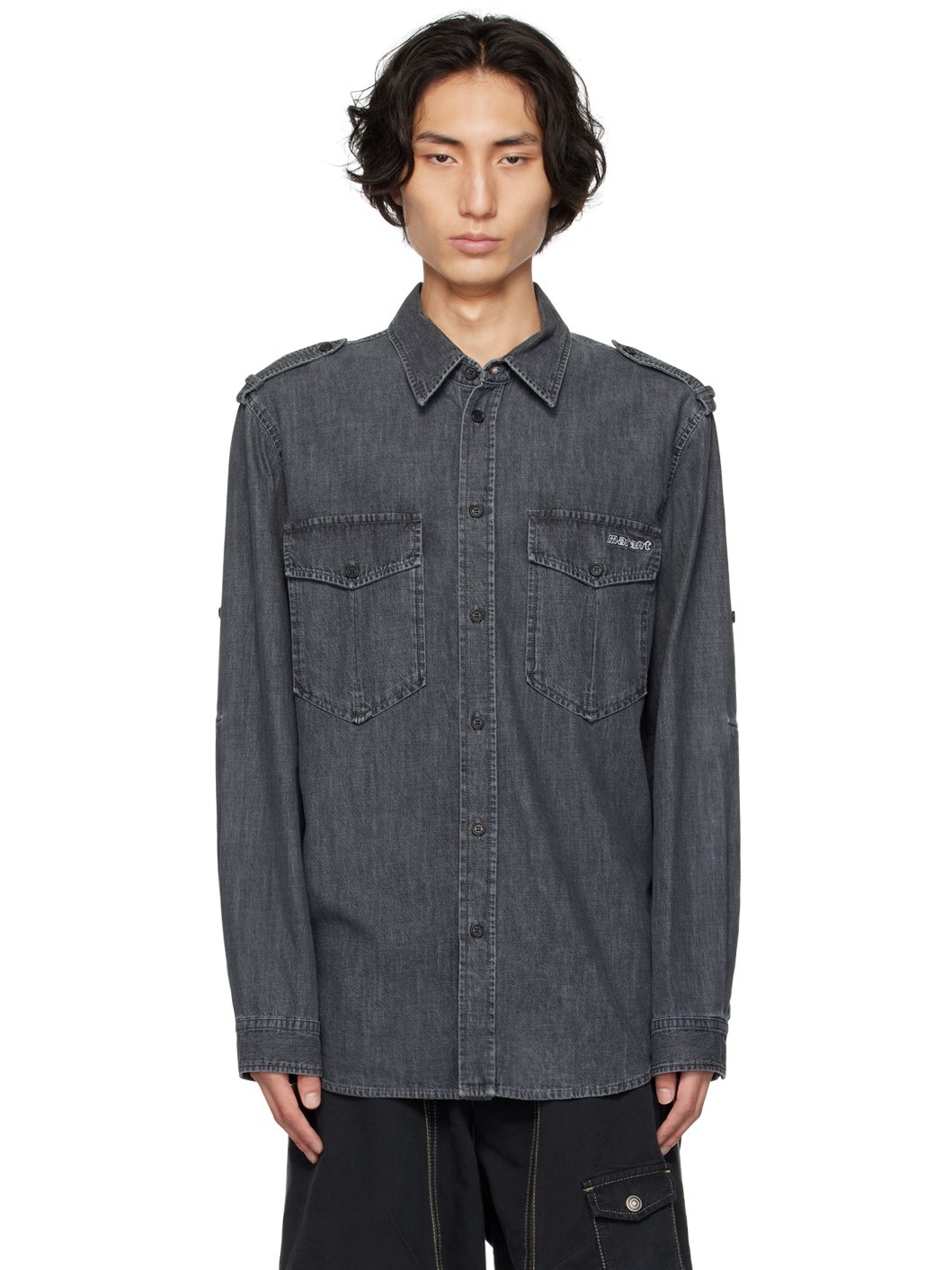 Gray Cesar Shirt - 1