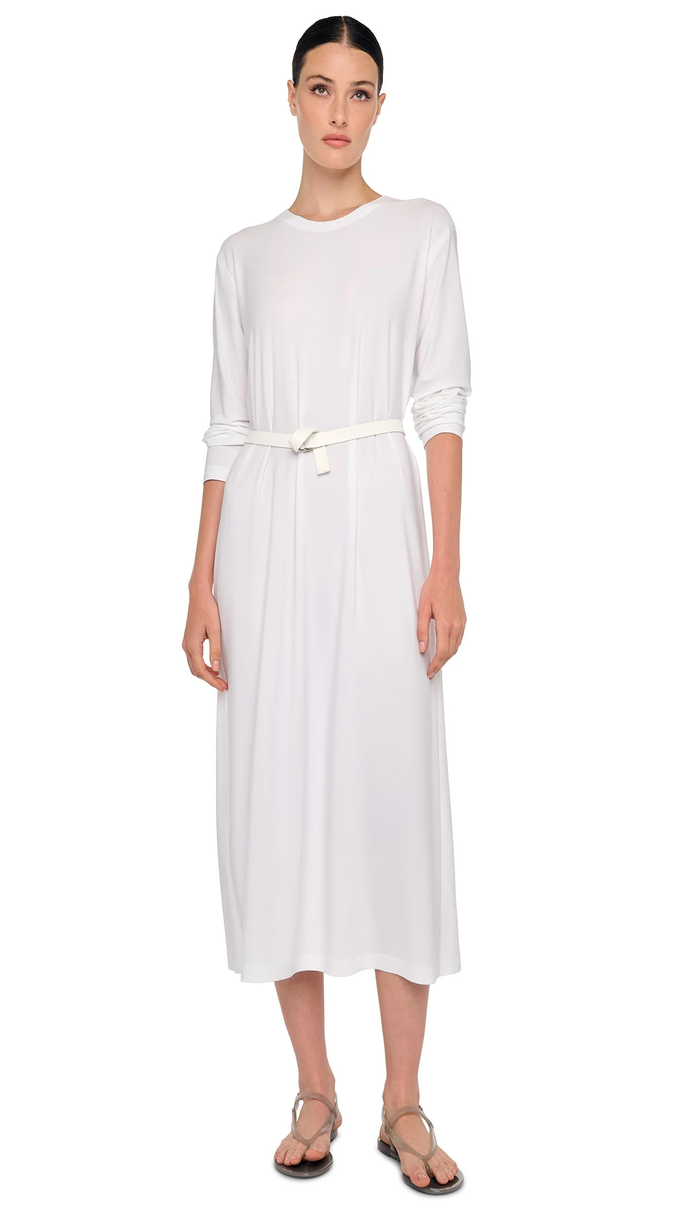 OVERSIZED LONG SLEEVE DRESS TO MIDCALF - 1