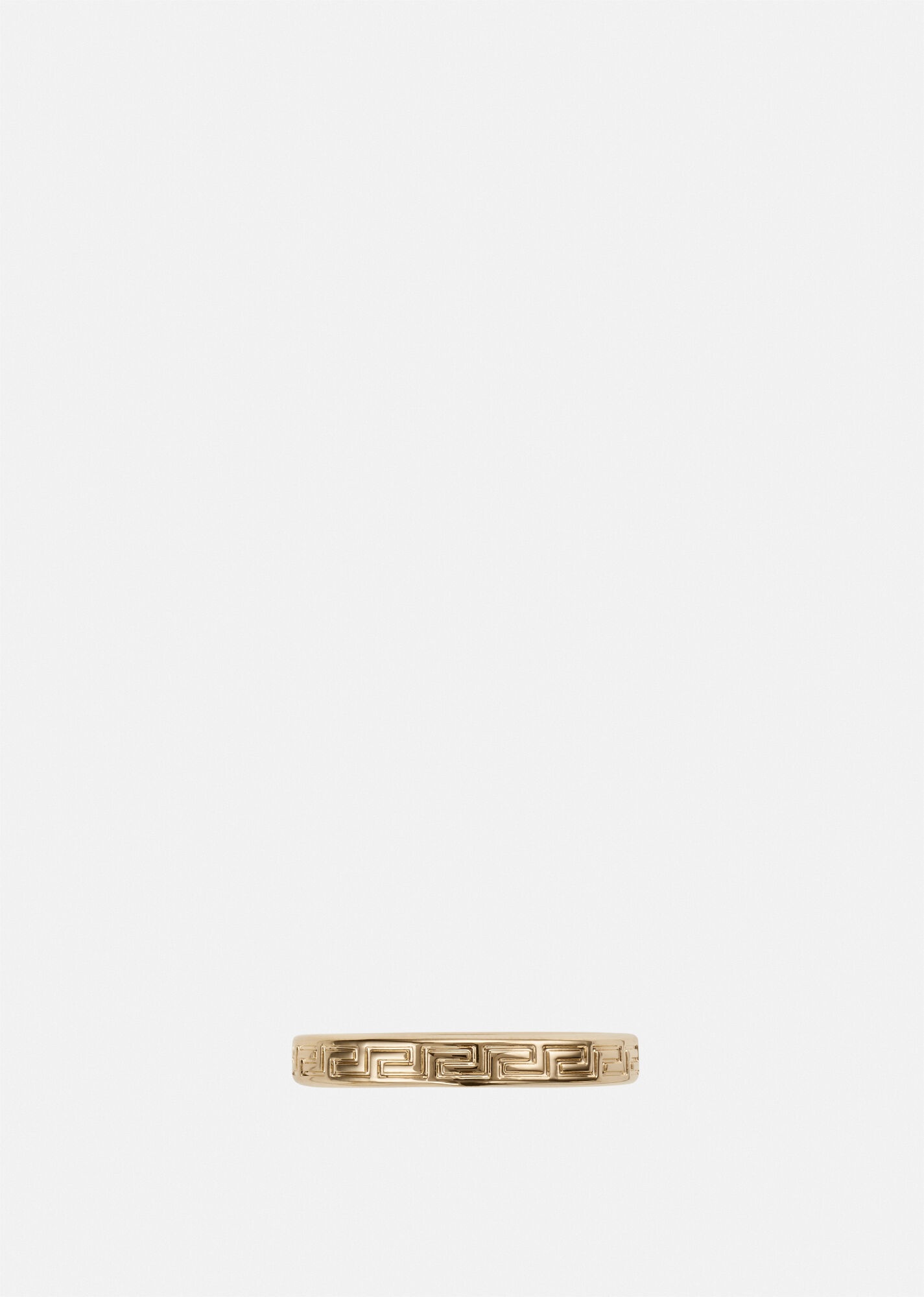 Engraved Greek Key Ring - 1