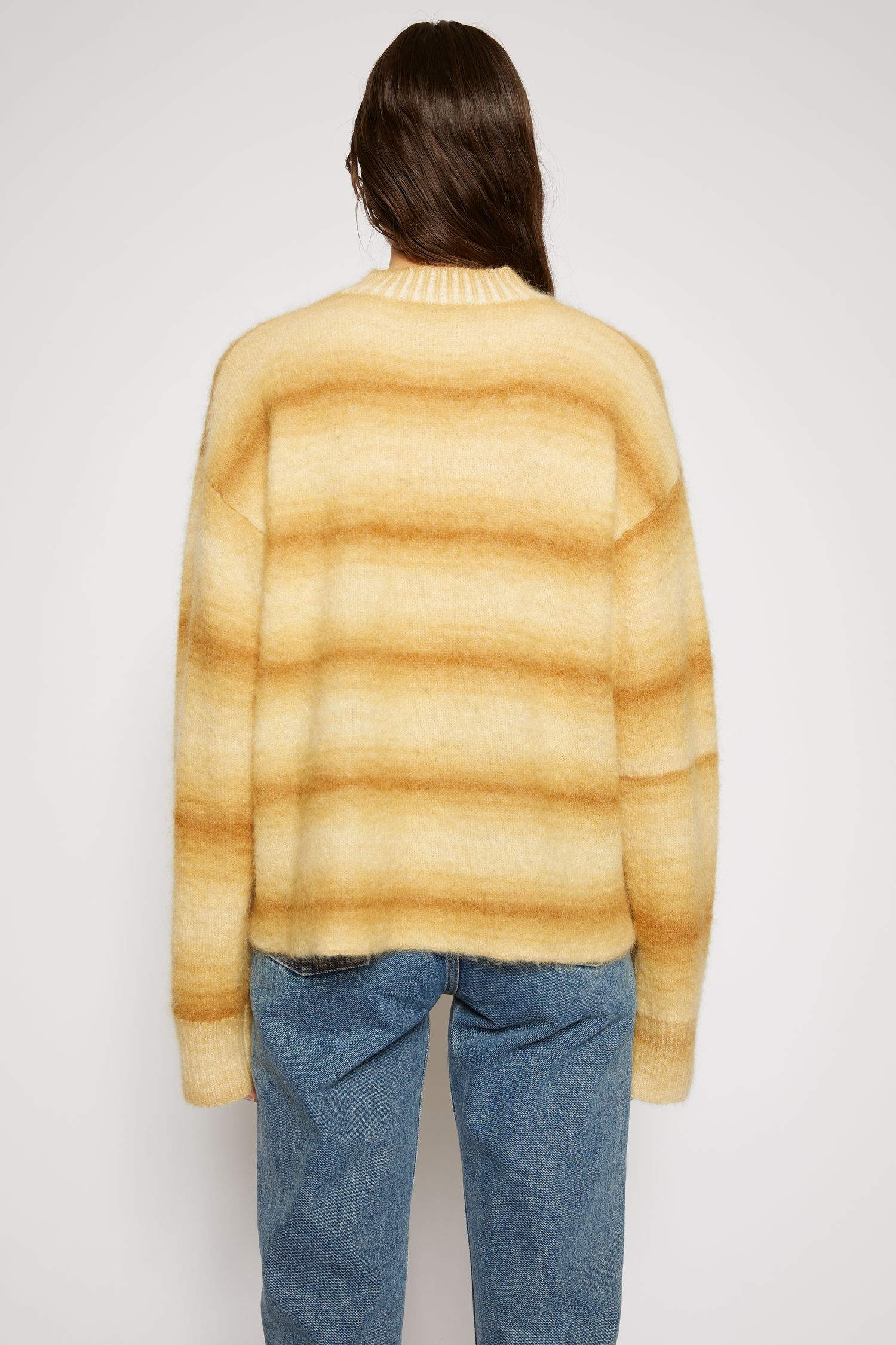 Ombre stripe sweater sand beige - 4