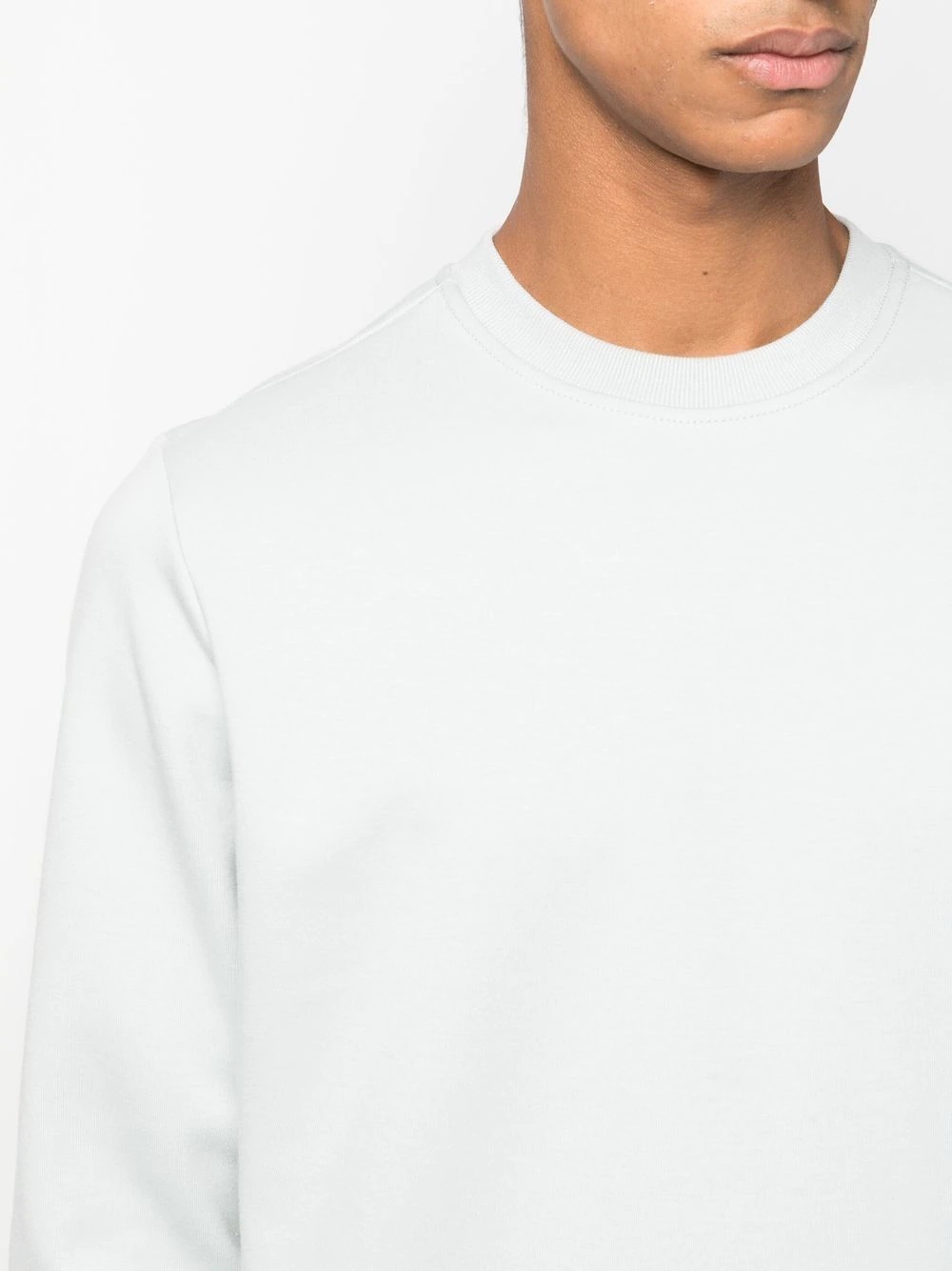 crew-neck knitted sweatshirt - 5