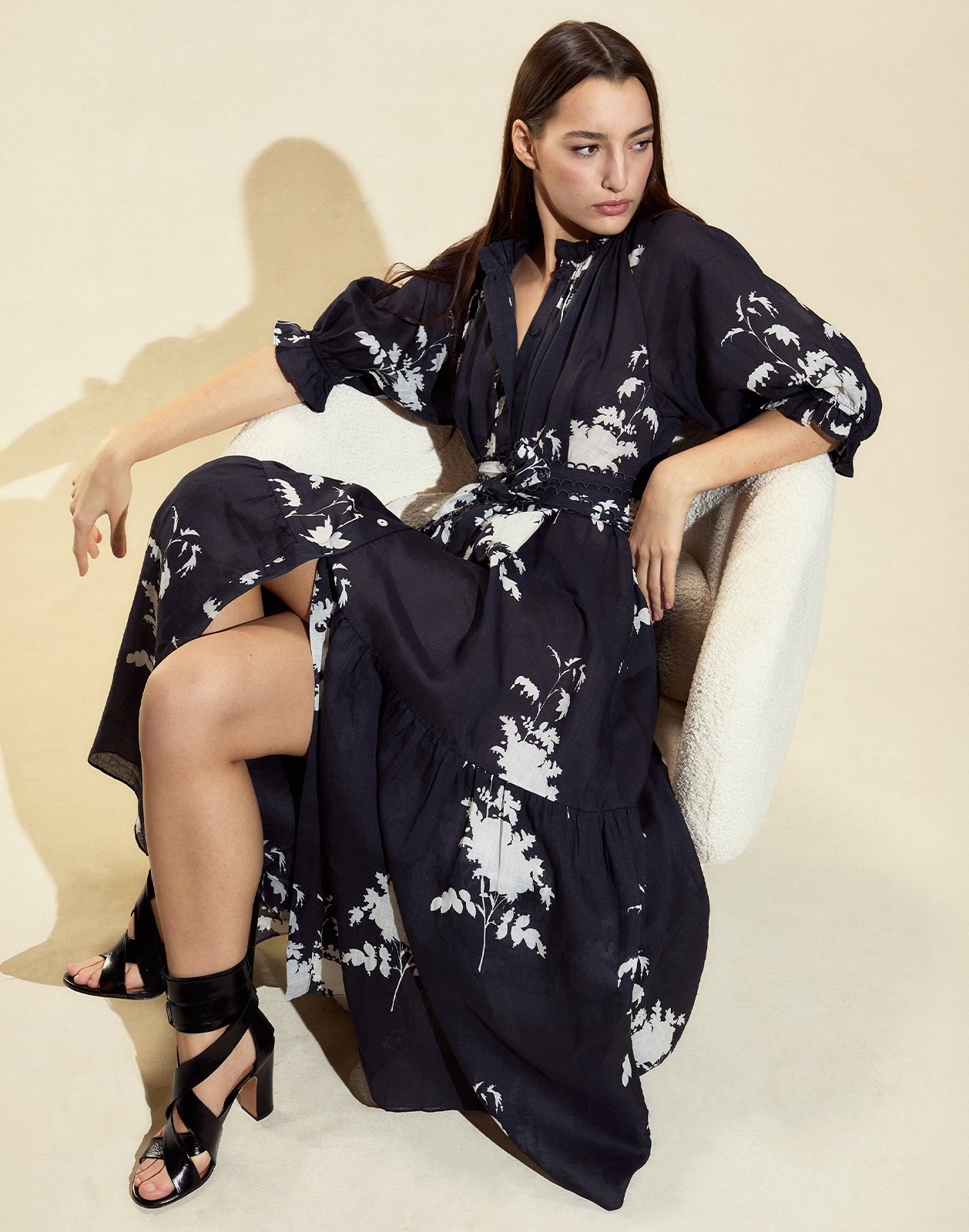 Rosewood Pintuck Dress - 4