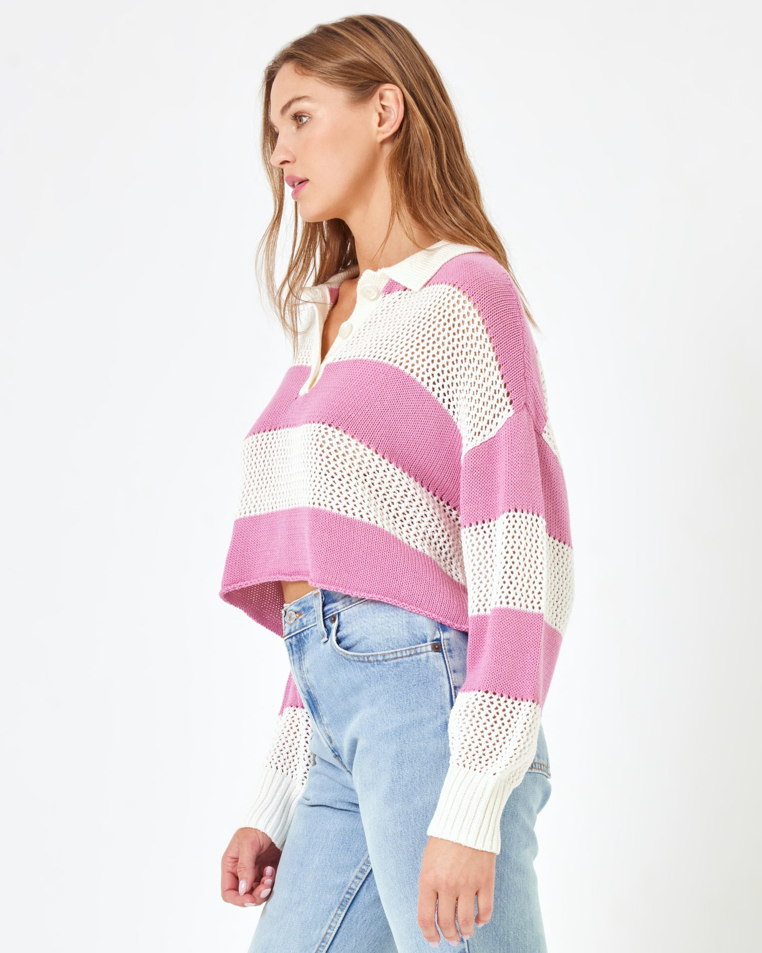 LSPACE X Anthropologie Rugby Sweater - 2