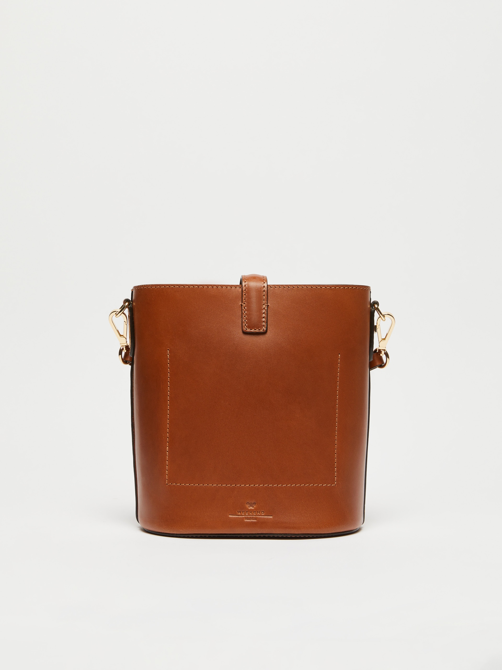 WELLS Small leather bucket bag - 3