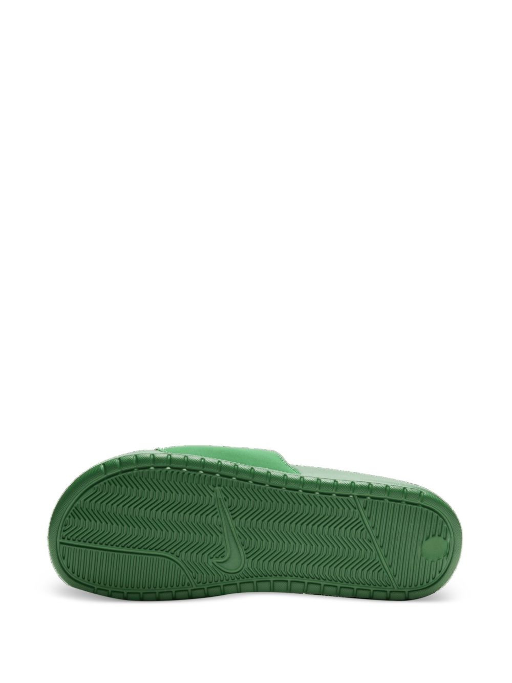 Benassi "Pine Green/Sail" slides - 3