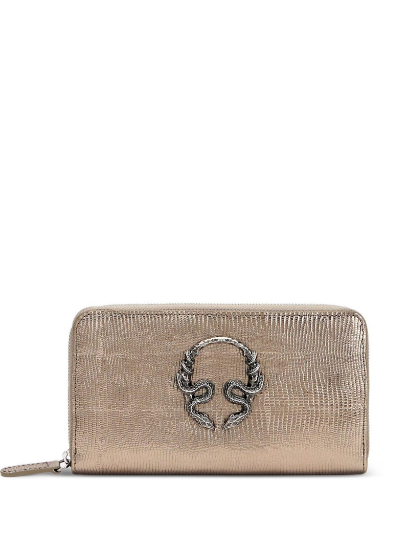 reptile-effect wallet 1