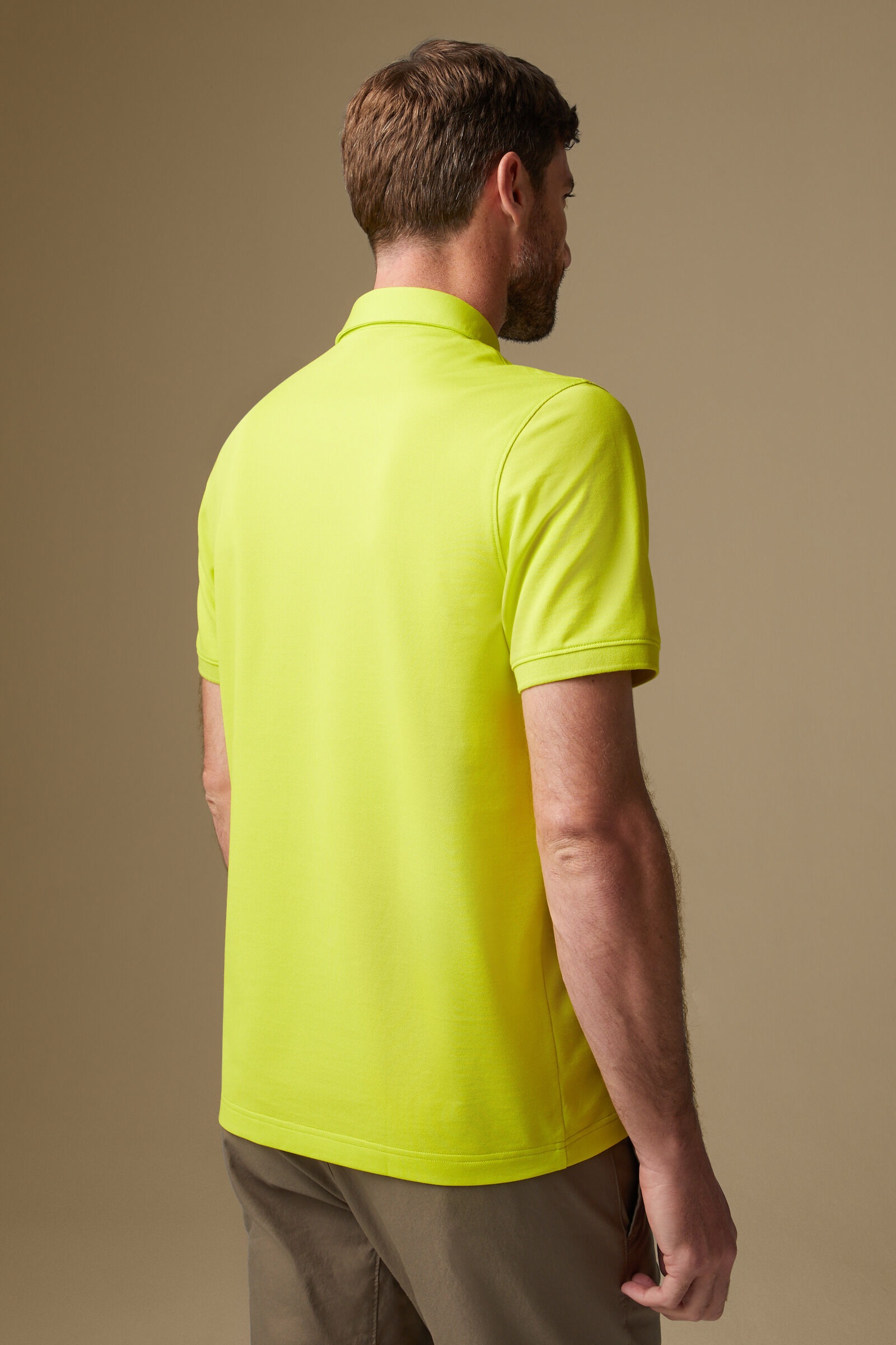 Timo Polo shirt in Lime - 3